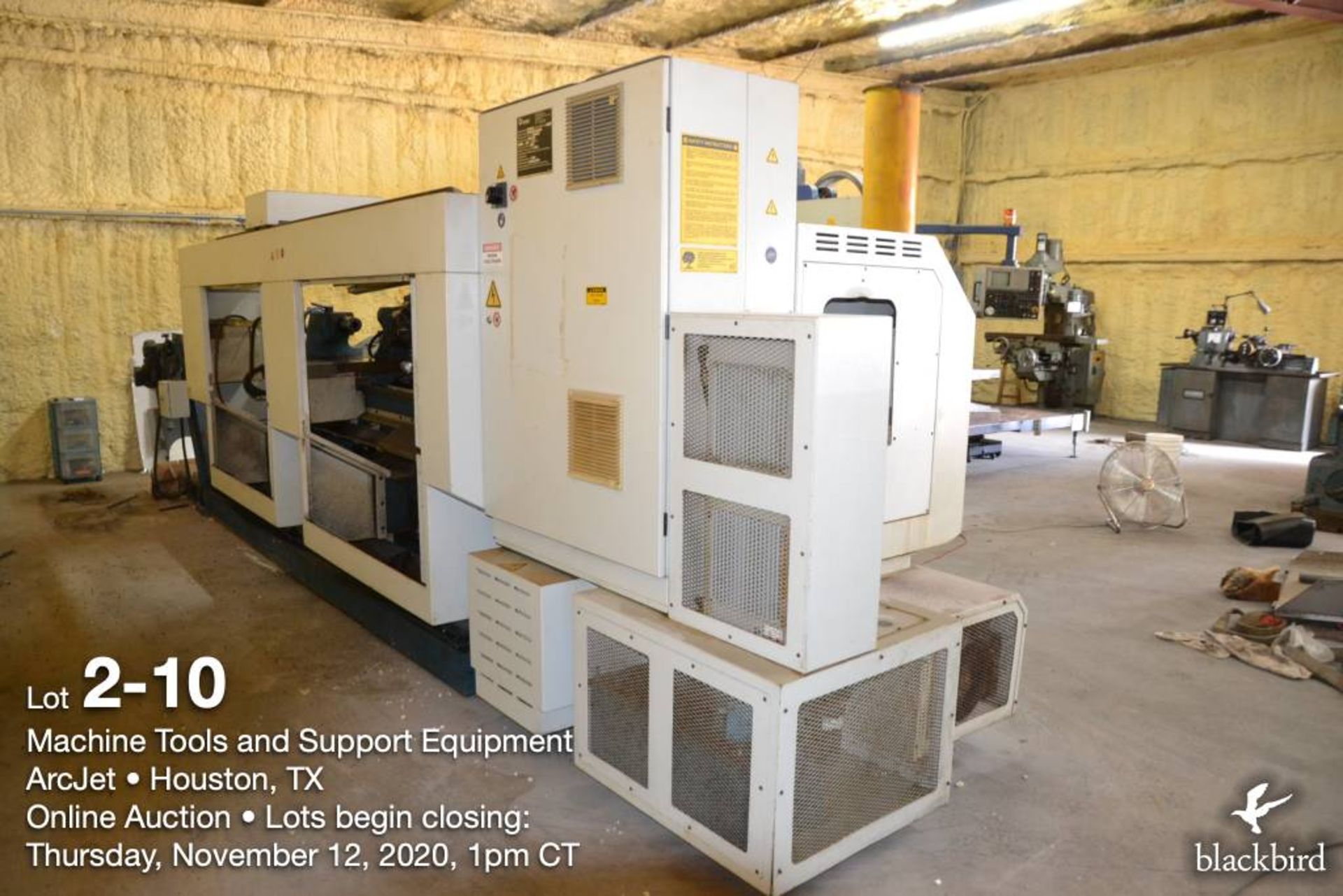 CNC engine lathe, ROMI mdl M27, GE-Fanuc series 21-T control, 20" 4 jaw chuck, 2006 - Image 11 of 15