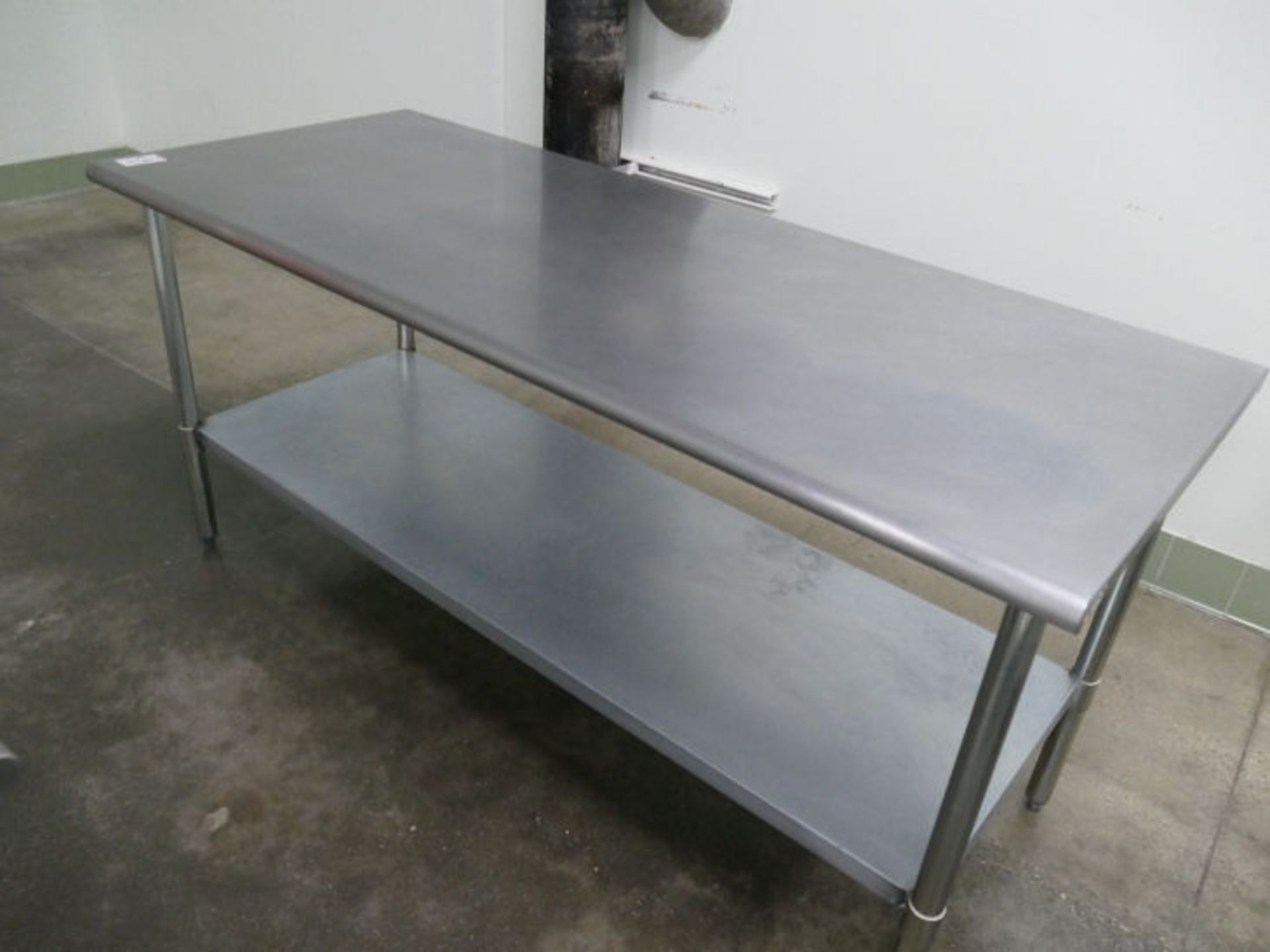 STAINLESS STEEL TABLE, 30"x72"