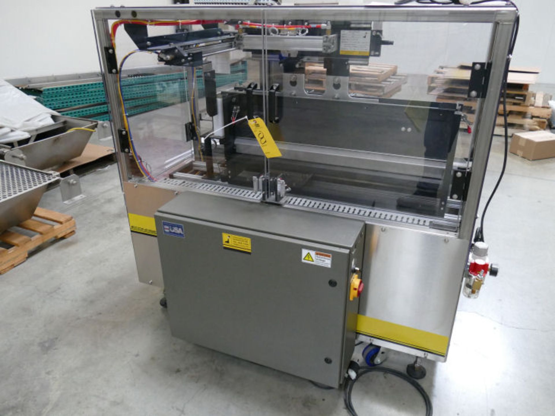 2018, ECONOSEAL ECONOPACKER SEMI-AUTOMATIC CASE PACKER, SN: 10811