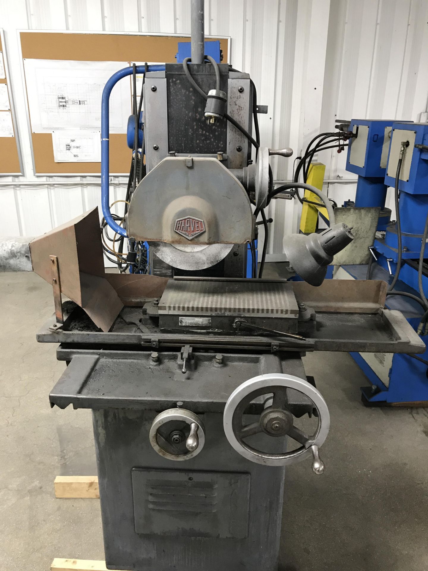 8" x 15" Harvel Surface Grinder