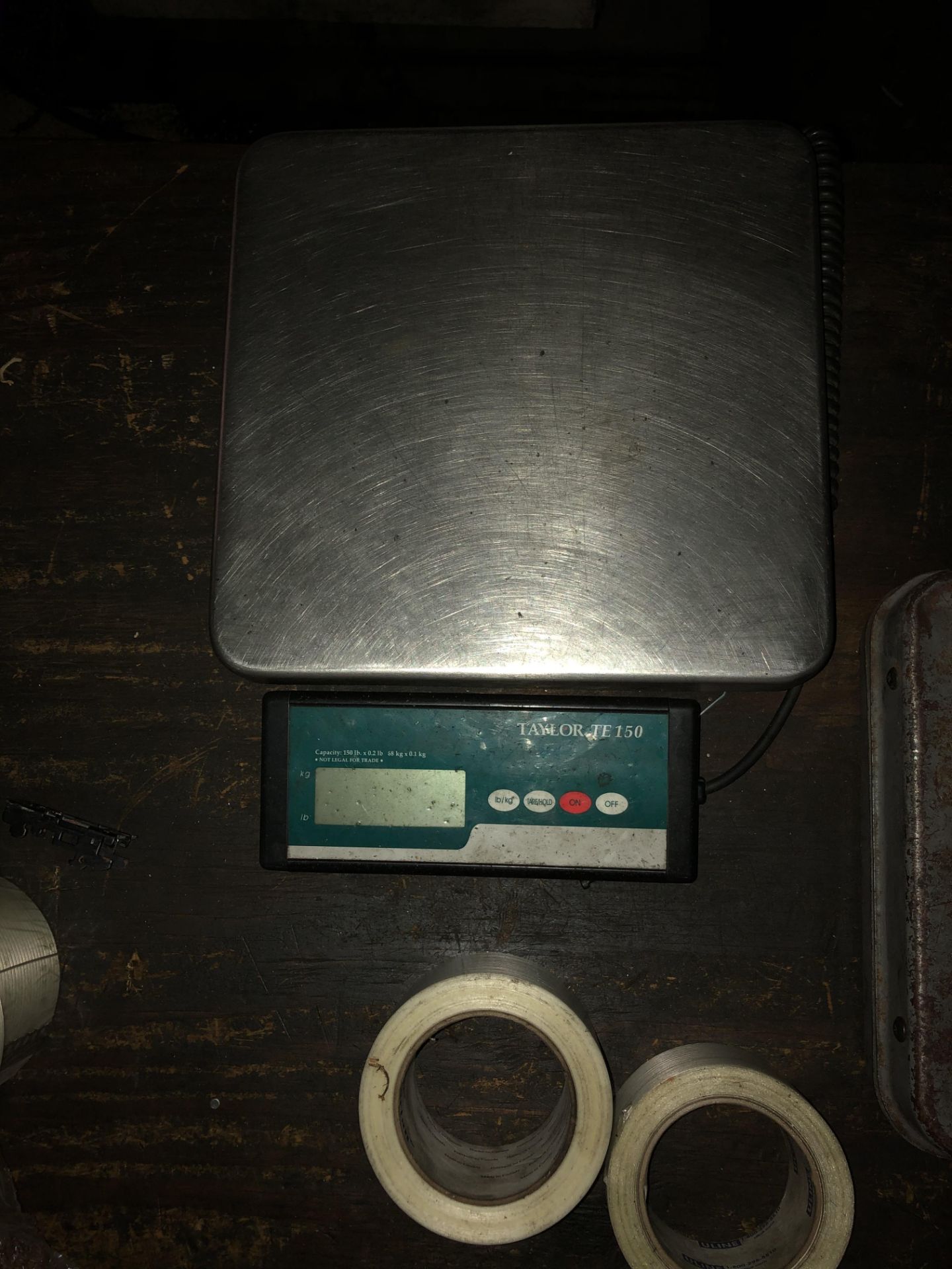 Shipping Table w/2 Weigh Scales - Image 2 of 3