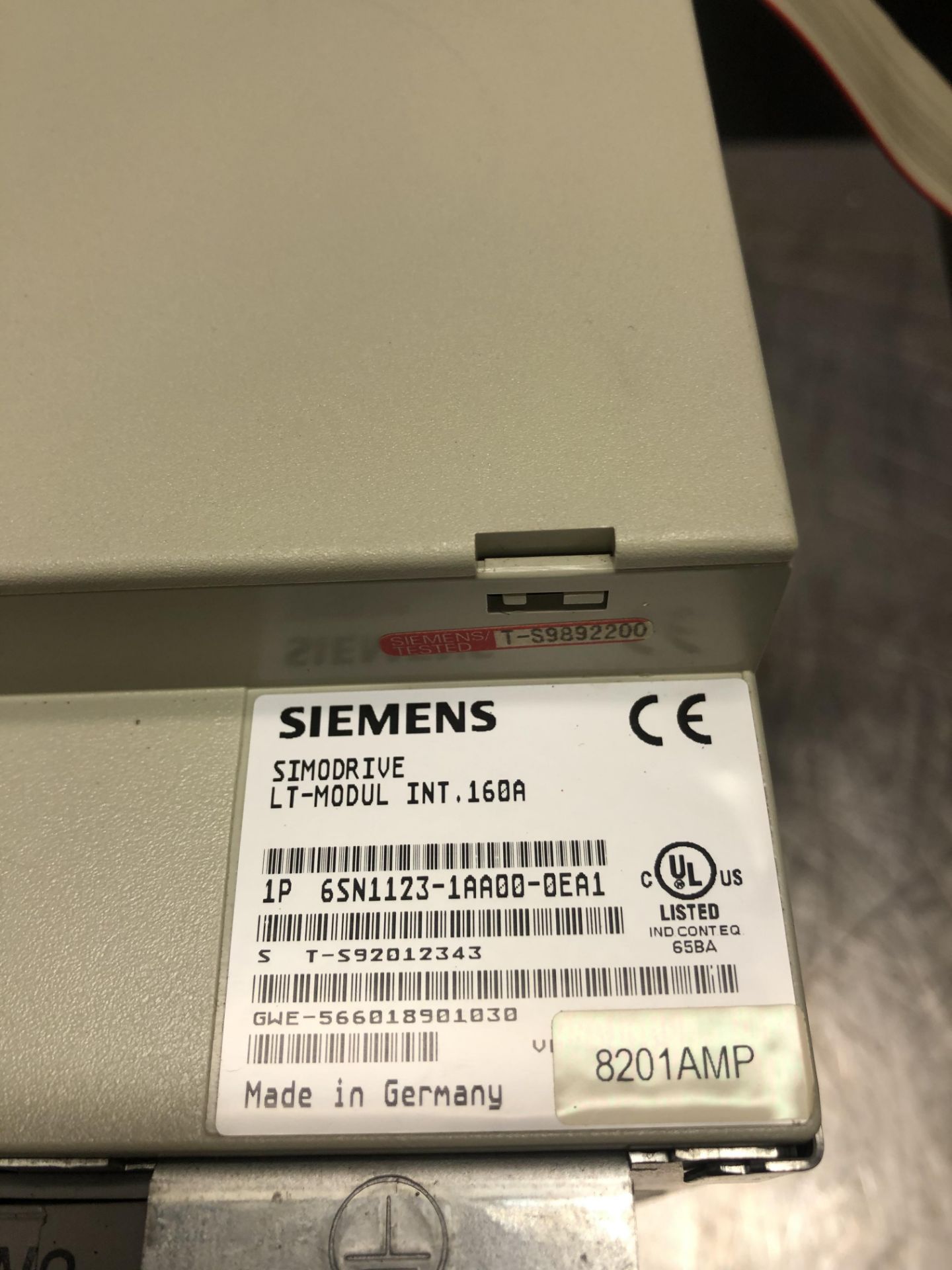 SIEMENS 6SN1123-1AA00-0EA1_SIMODRIVE LT-MODUL INT. 160A - Image 4 of 4