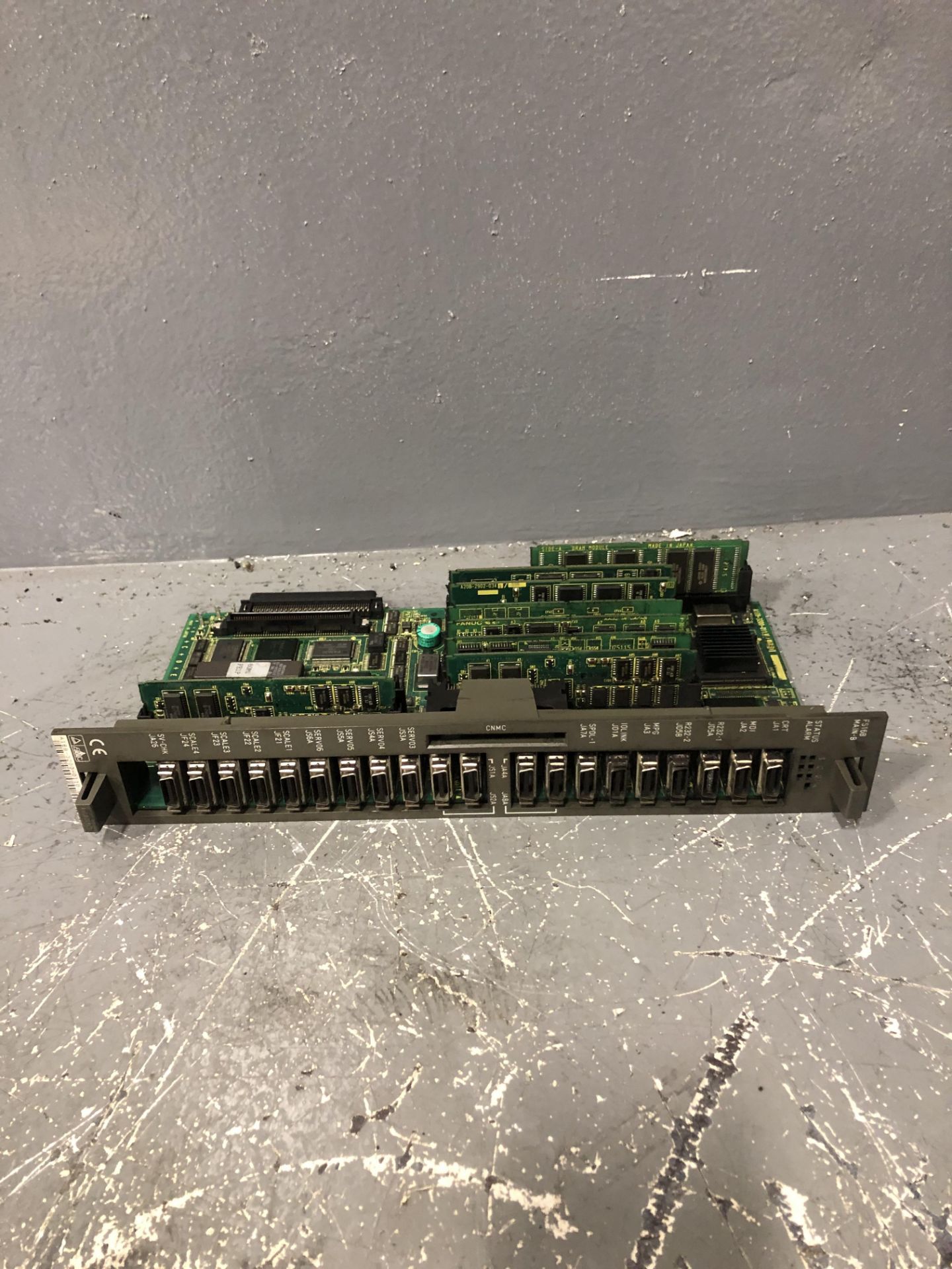 FANUC A16B-3200-0110/08D CIRCUIT BOARD w/DAUGHTER BOARDS AS PICTURED - Image 2 of 7