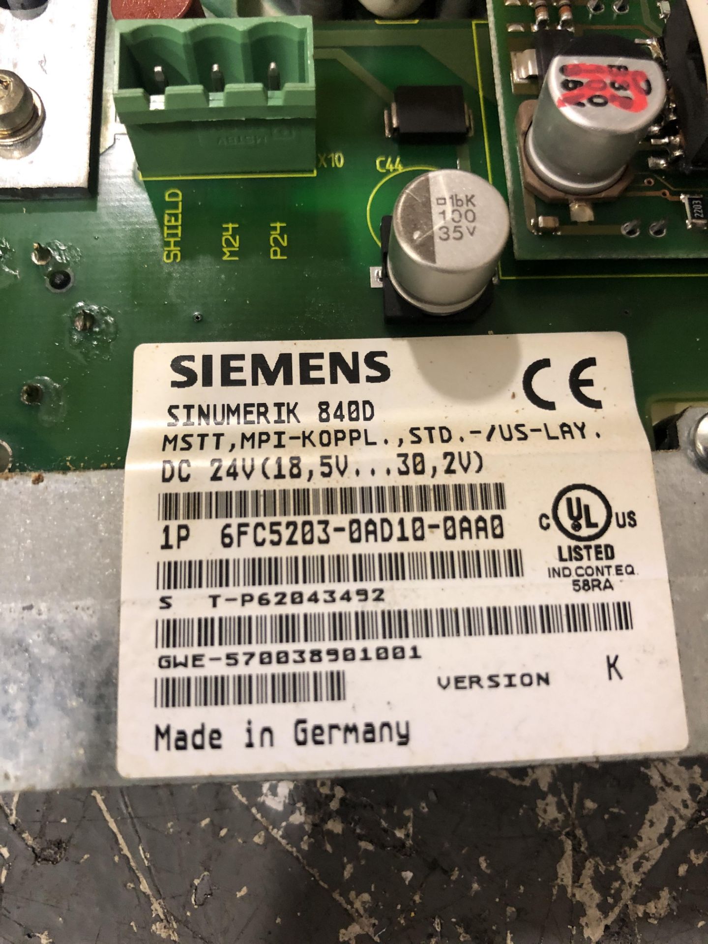 (2) SIEMENS 6FC5203-0AD10-0AA0_SINUMERIK 840D PANELS - Image 4 of 4