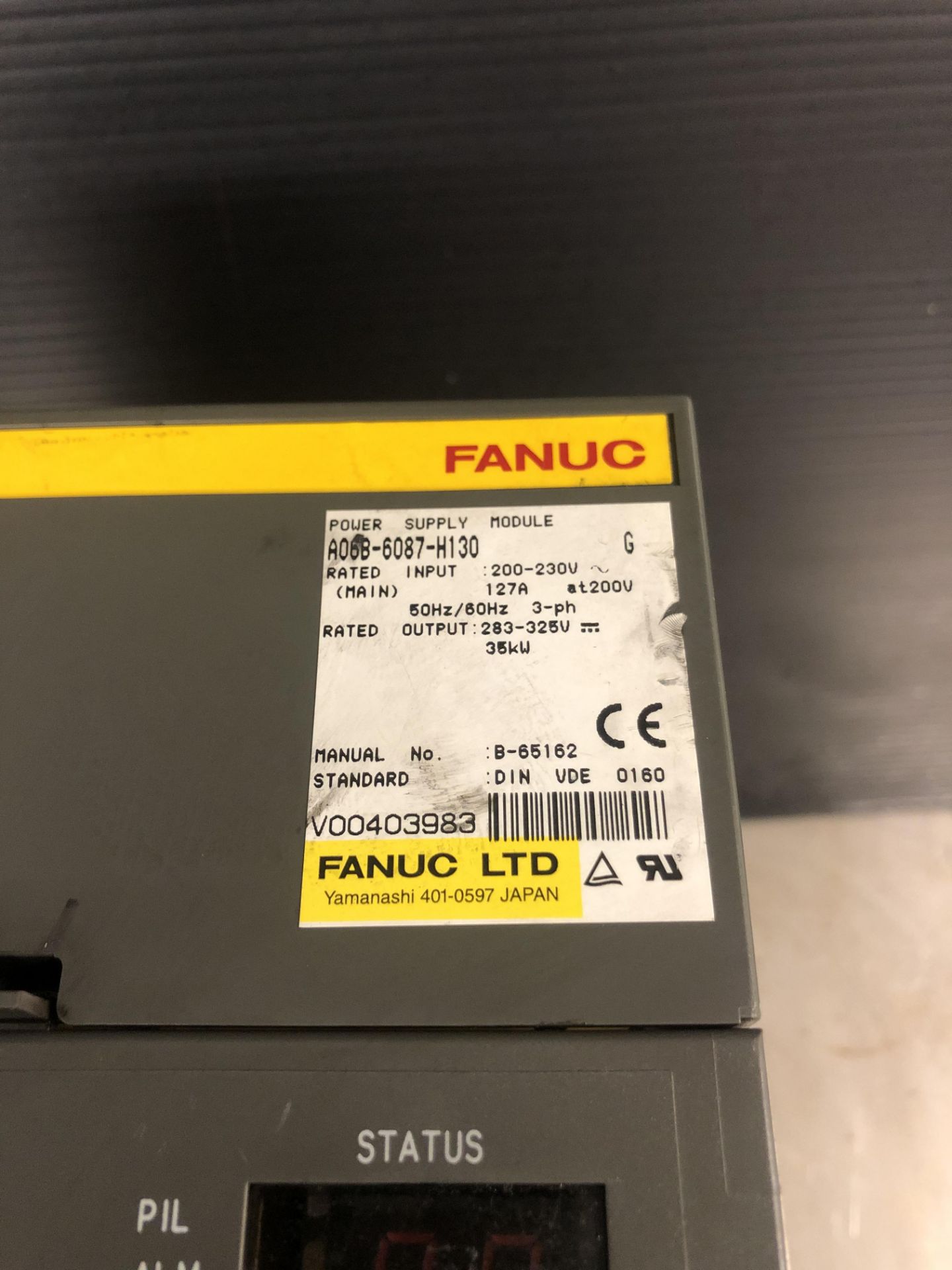 FANUC A06B-6087-H130 POWER SUPPLY MODULE - Image 4 of 4