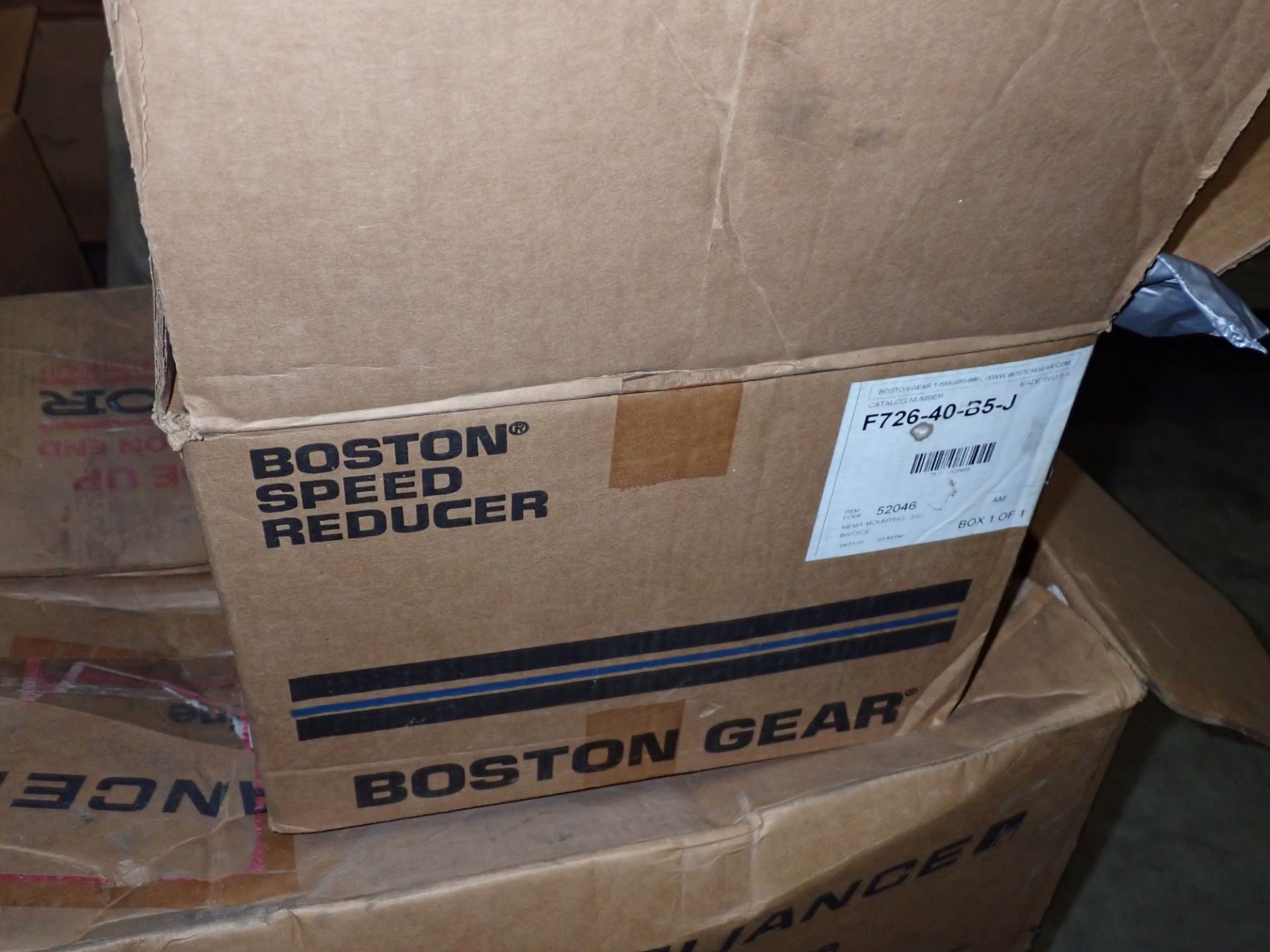 Boston Speed Reducer #F726-40-B5-J - Image 2 of 7