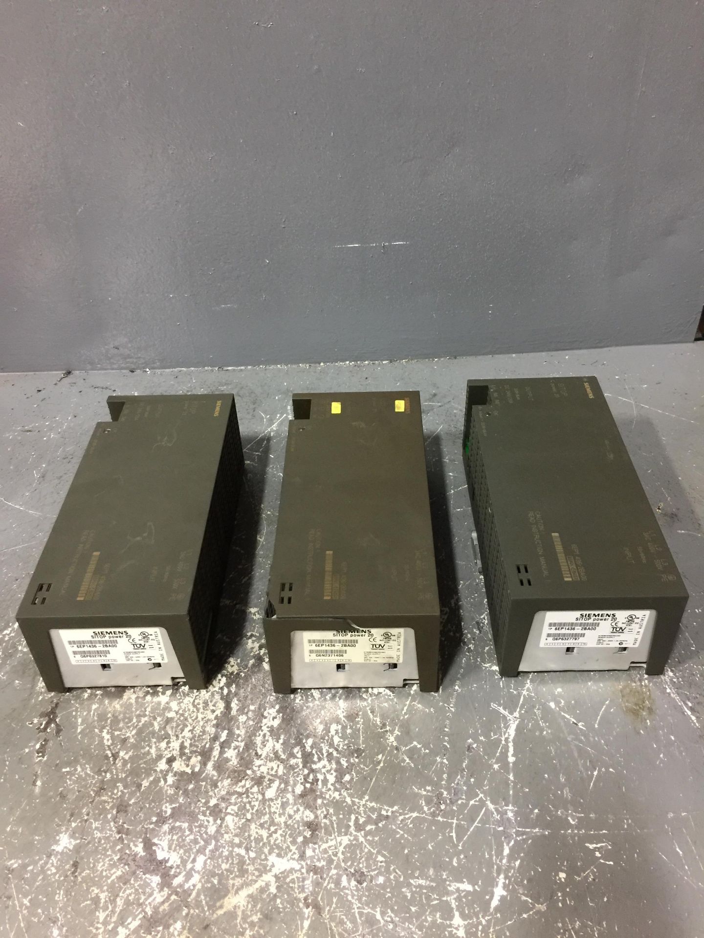 (3) - SIEMENS 6EP1436-2BA00_SITOP POWER 20 POWER SUPPLY - Image 2 of 3