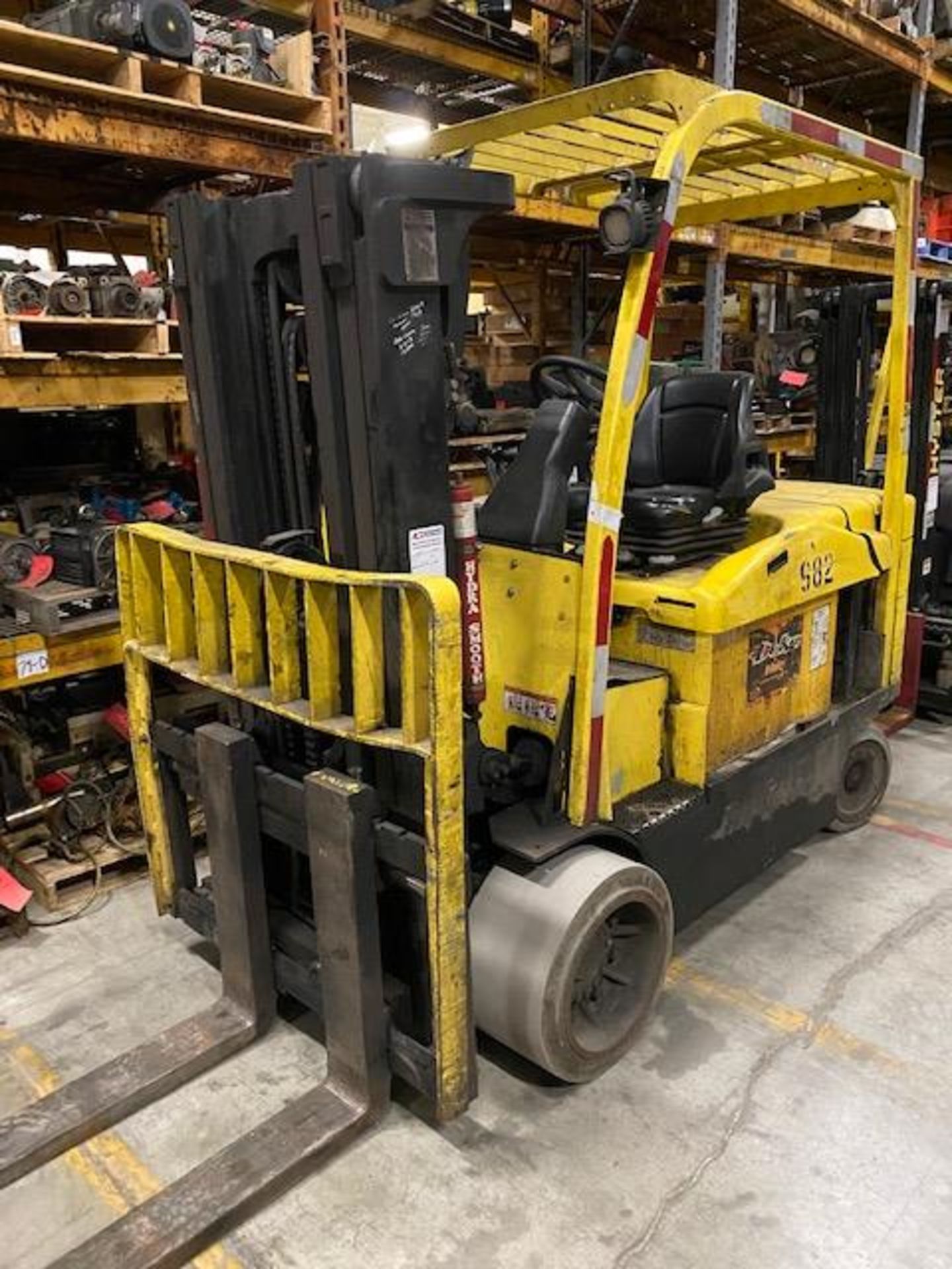 2013 Hyster 12,000 Lb Capacity Electric Forklift Model E120XN