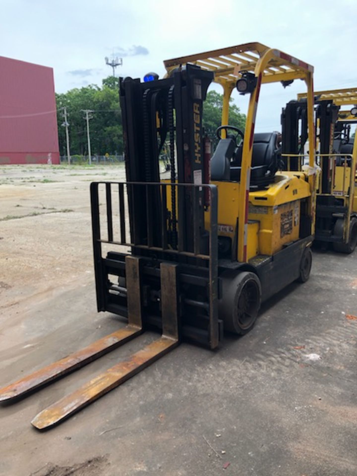 2013 Hyster 8,000 Lb Capacity Electric Forklift Model E80XN