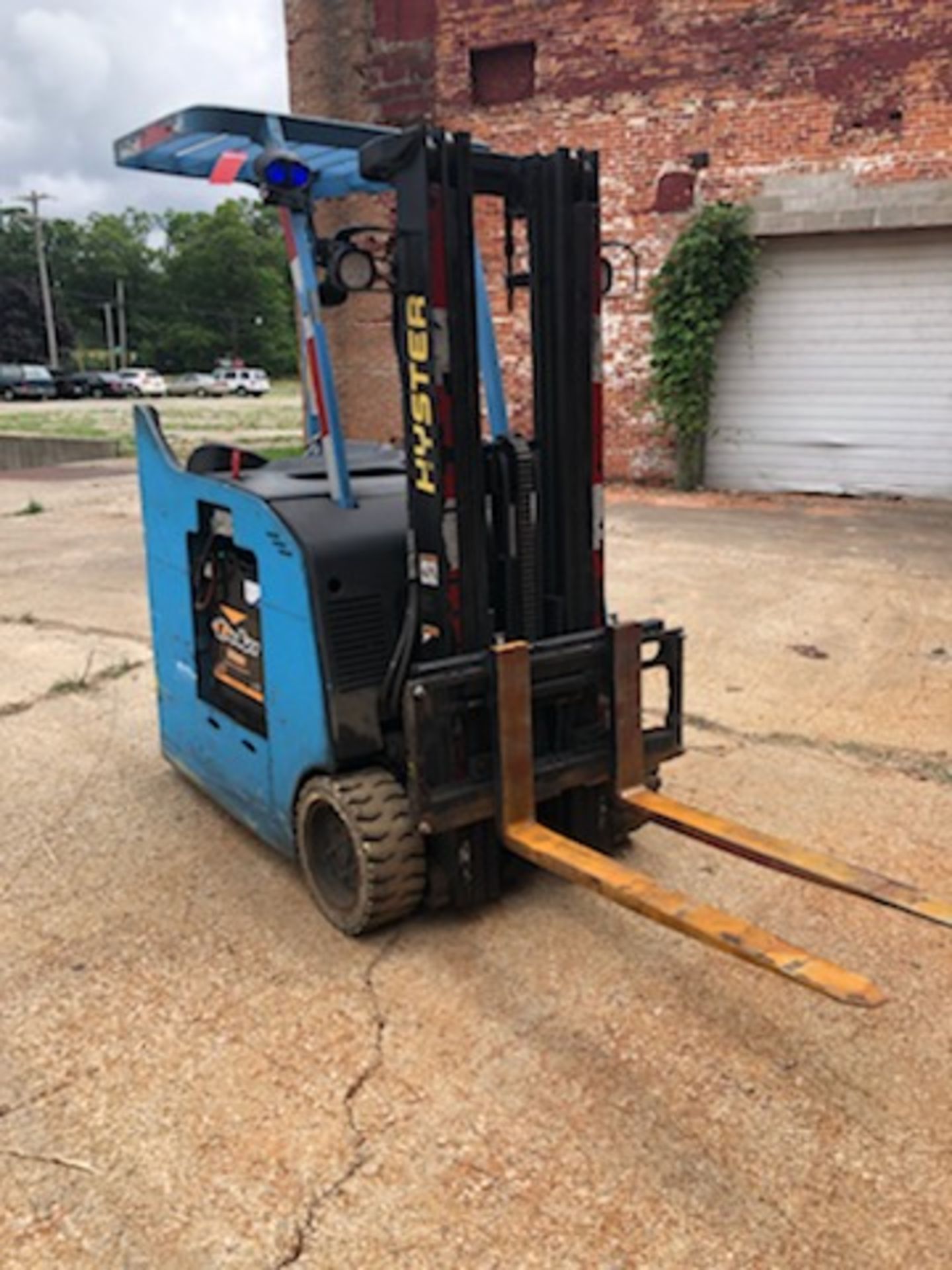 2014 Hyster 4,000 Lb Capacity Electric Forklift Model E40HSD2-21 - Image 6 of 6