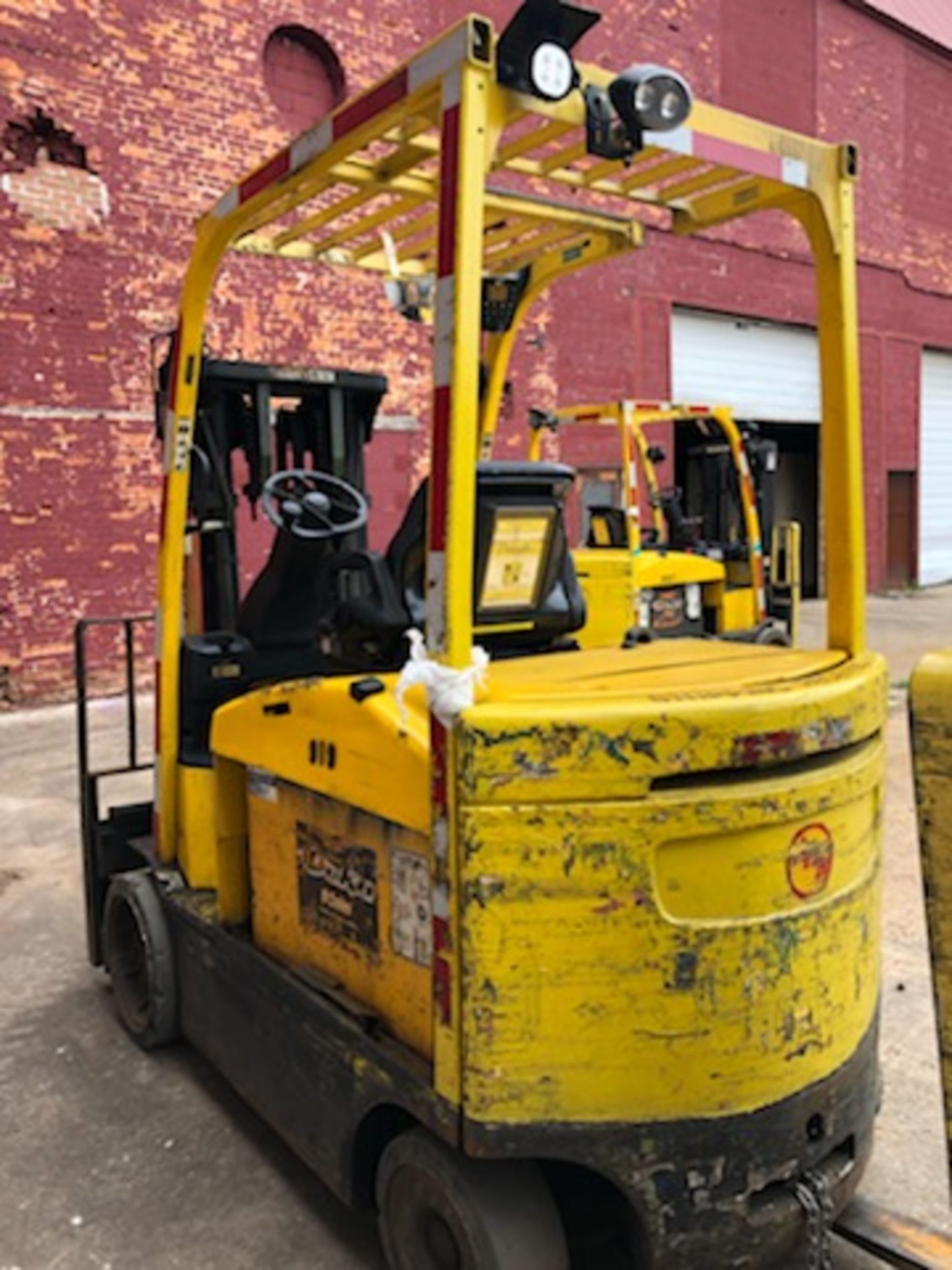 2013 Hyster 8,000 Lb Capacity Electric Forklift Model E80XN - Image 5 of 6
