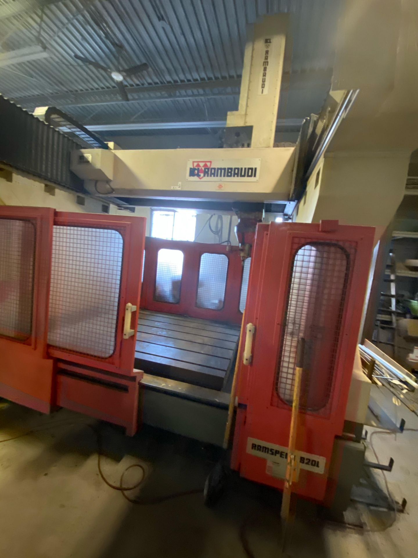 78"X x 59"Y Rambaudi CNC Milling Machine