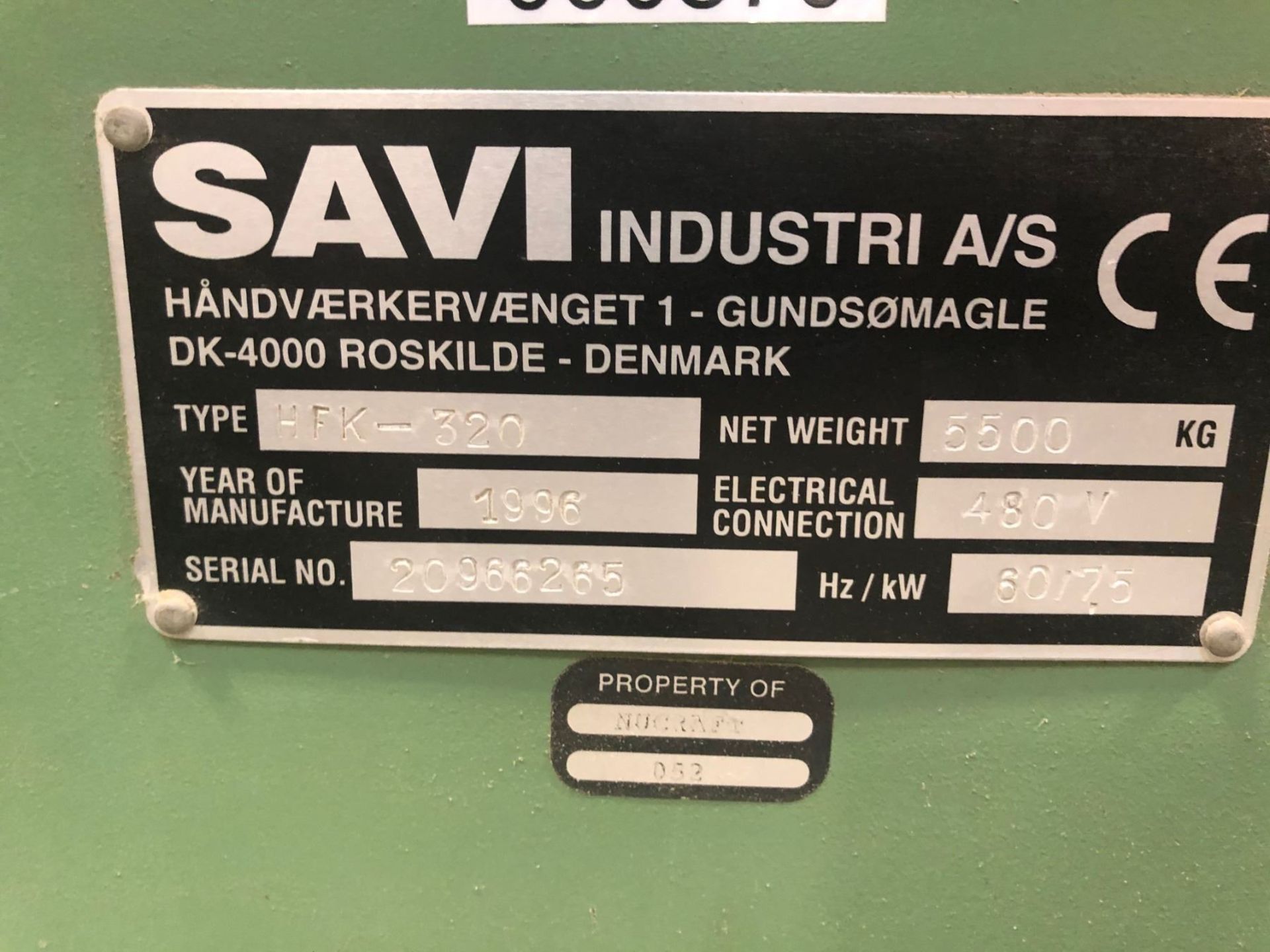 1996 Savi HFK-320 Veneer Cutter - Image 4 of 4