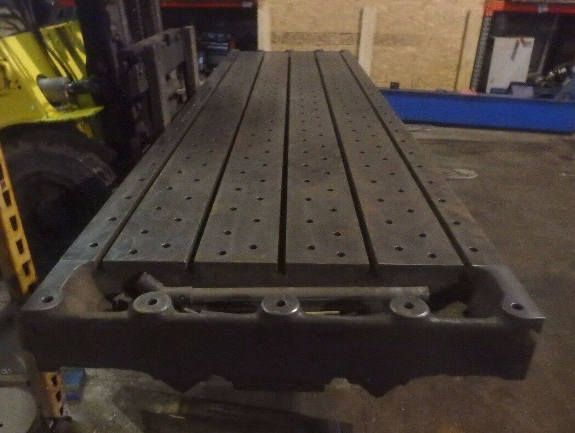161" x 44" T-Slotted Table