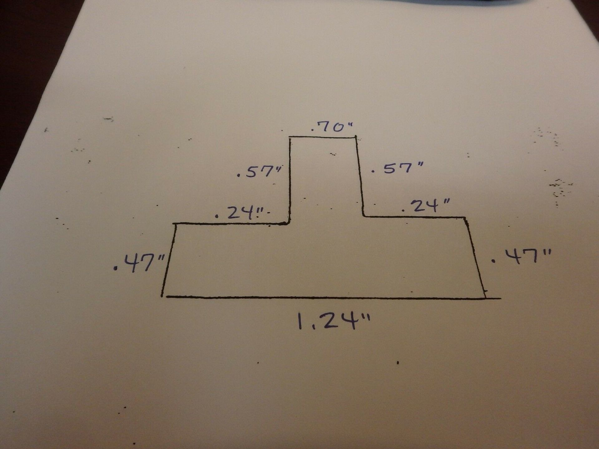 33" x 23" T-Slotted Table - Image 4 of 4