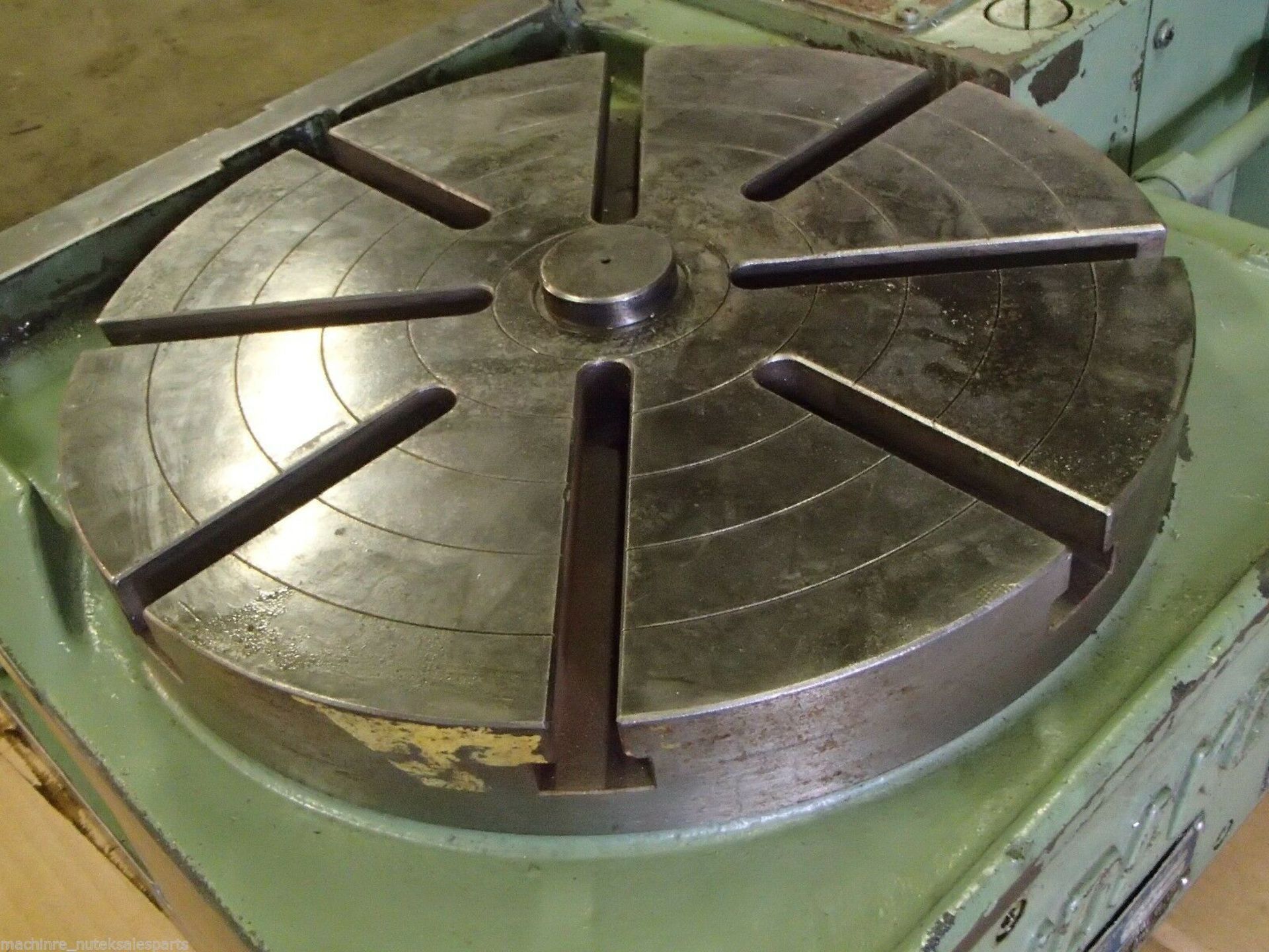 12" TSUDAKOMA 4th Axis Rotary Table w Tailstock #RNCV-300L - Image 4 of 5
