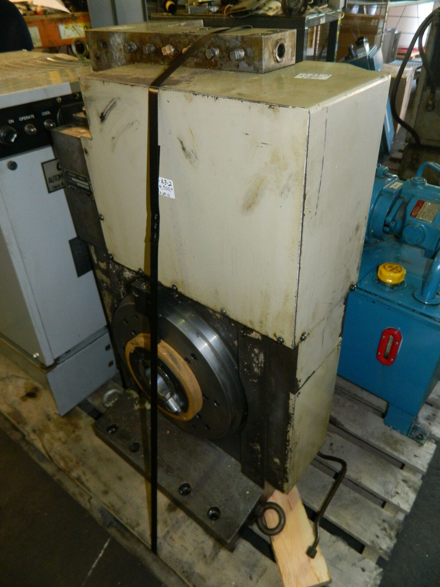 12.6" Matsumoto CNC 50 Taper Vertical Rotary Table, MDU-300L-HCS, W/ PDB - Image 2 of 6