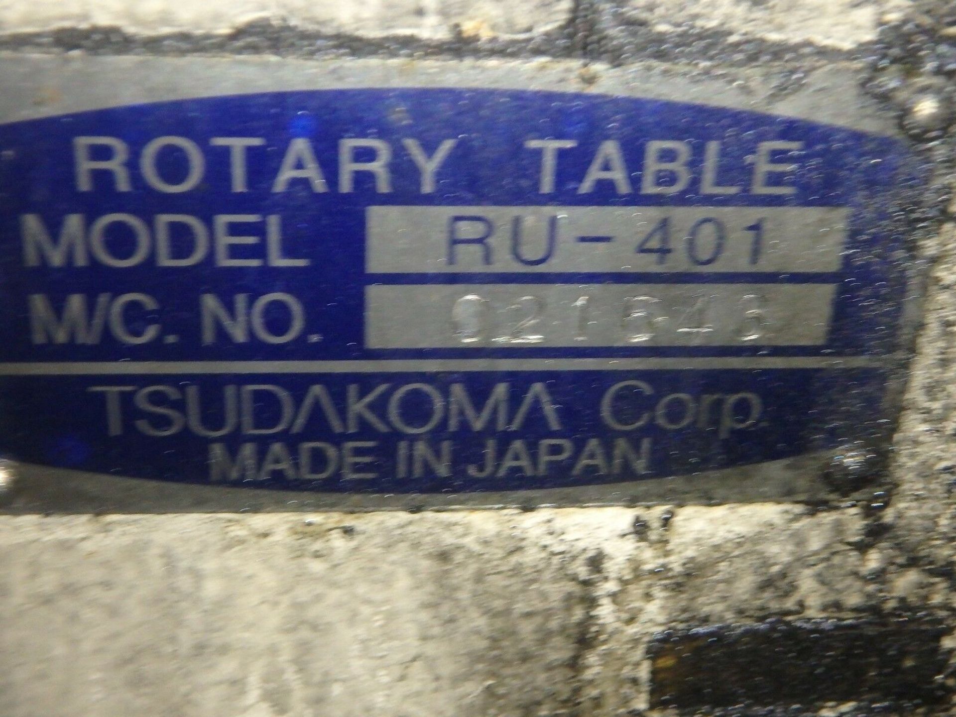 TSUDAKOMA RU-401 & RT-240 CNC Trunion Rotary Table - Image 7 of 7
