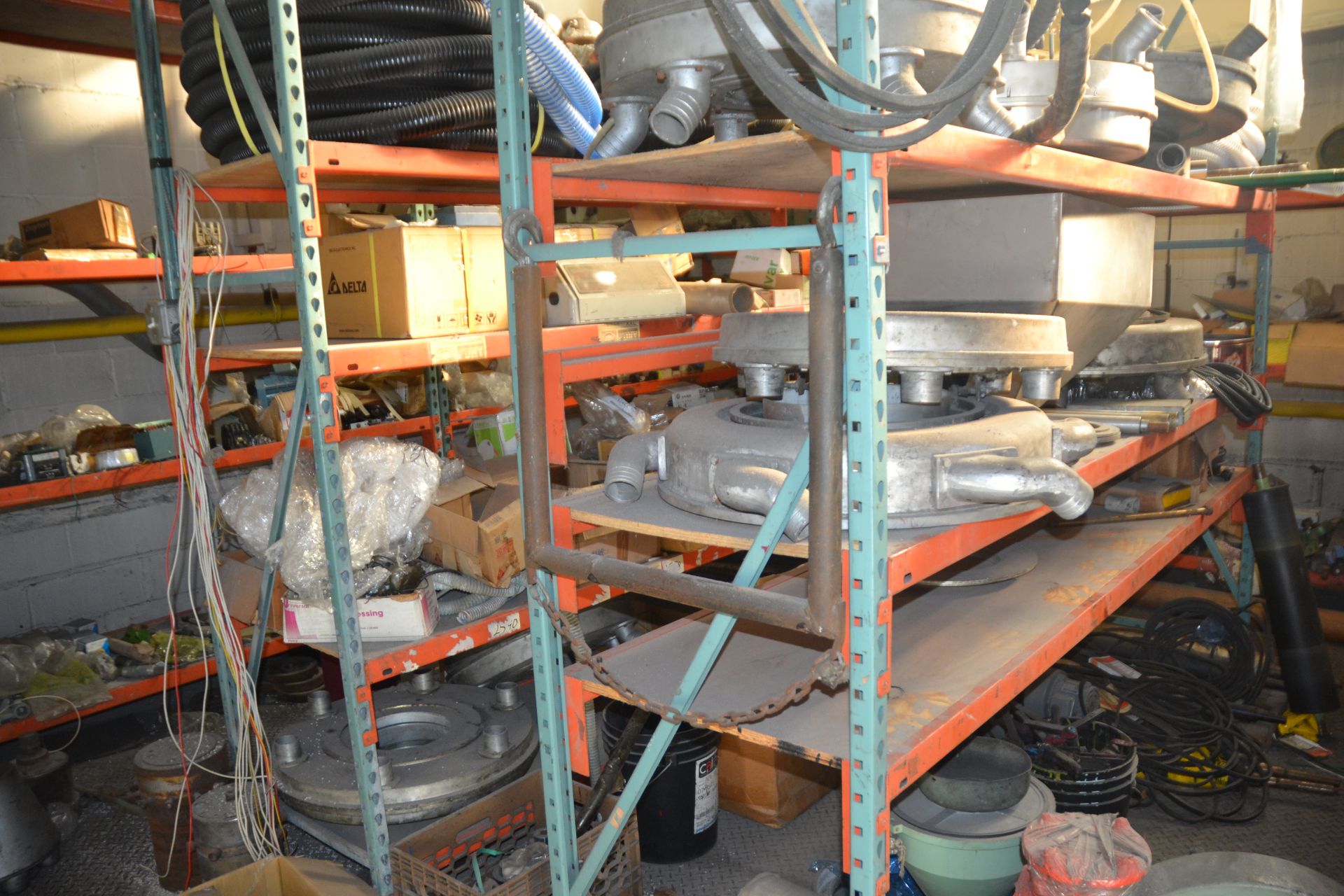 Lot - Assorted Machine Parts on 10 Sections of Racking - Image 2 of 3