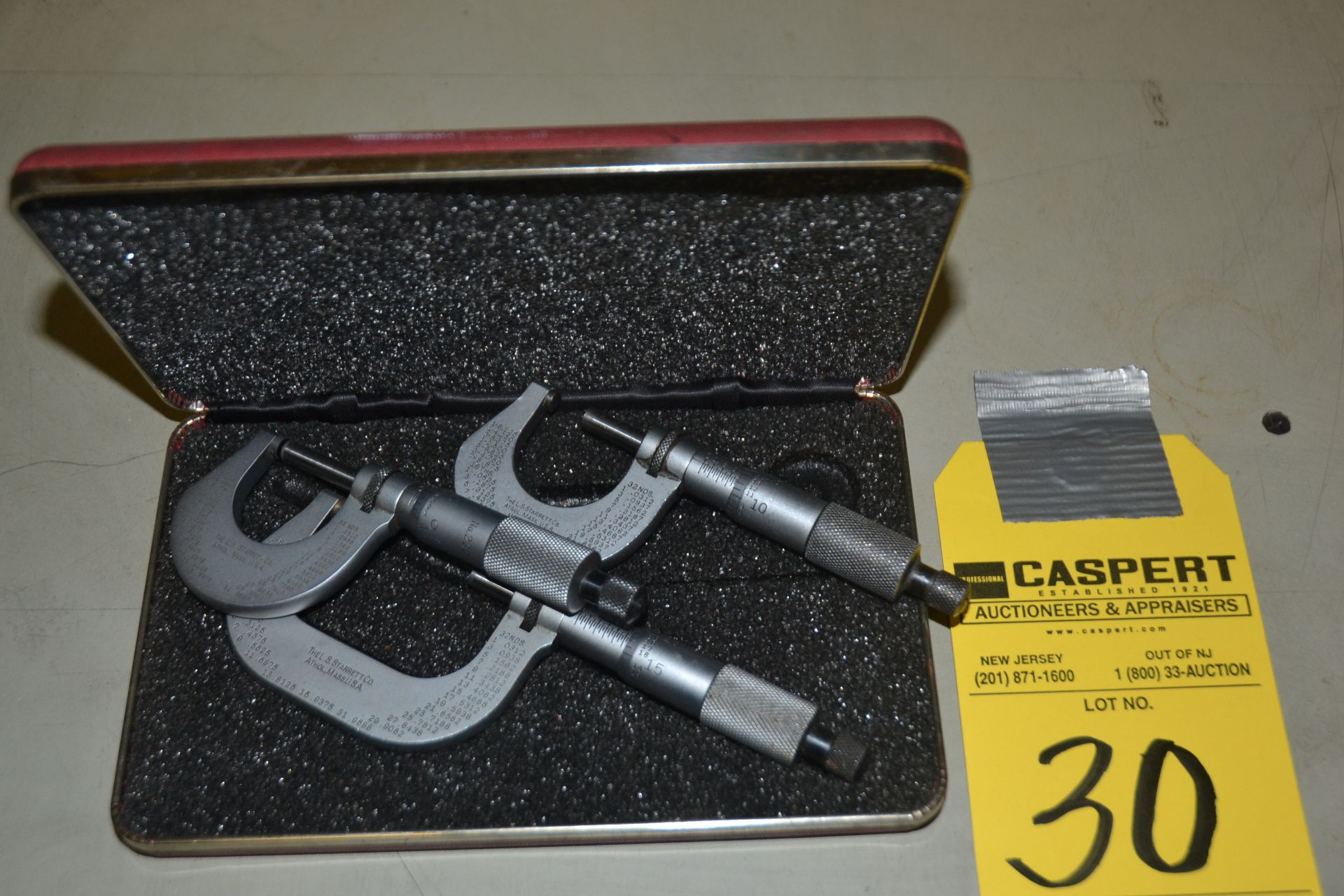 STRARRETT 1" - 2" MICROMETERS