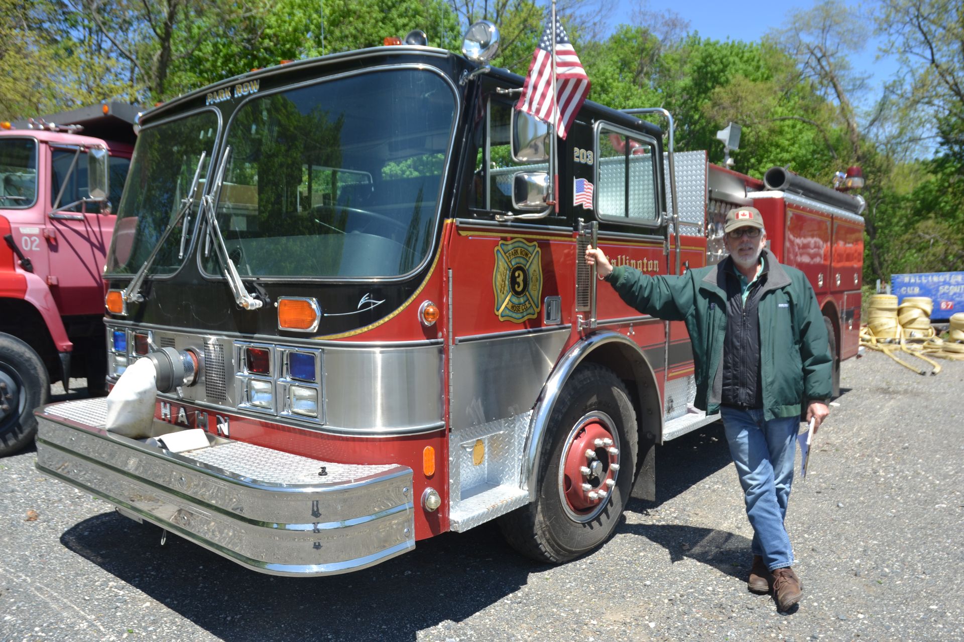 1985 HAHN PUMPER FIRE ENGINE, 25K MILES - Image 7 of 8