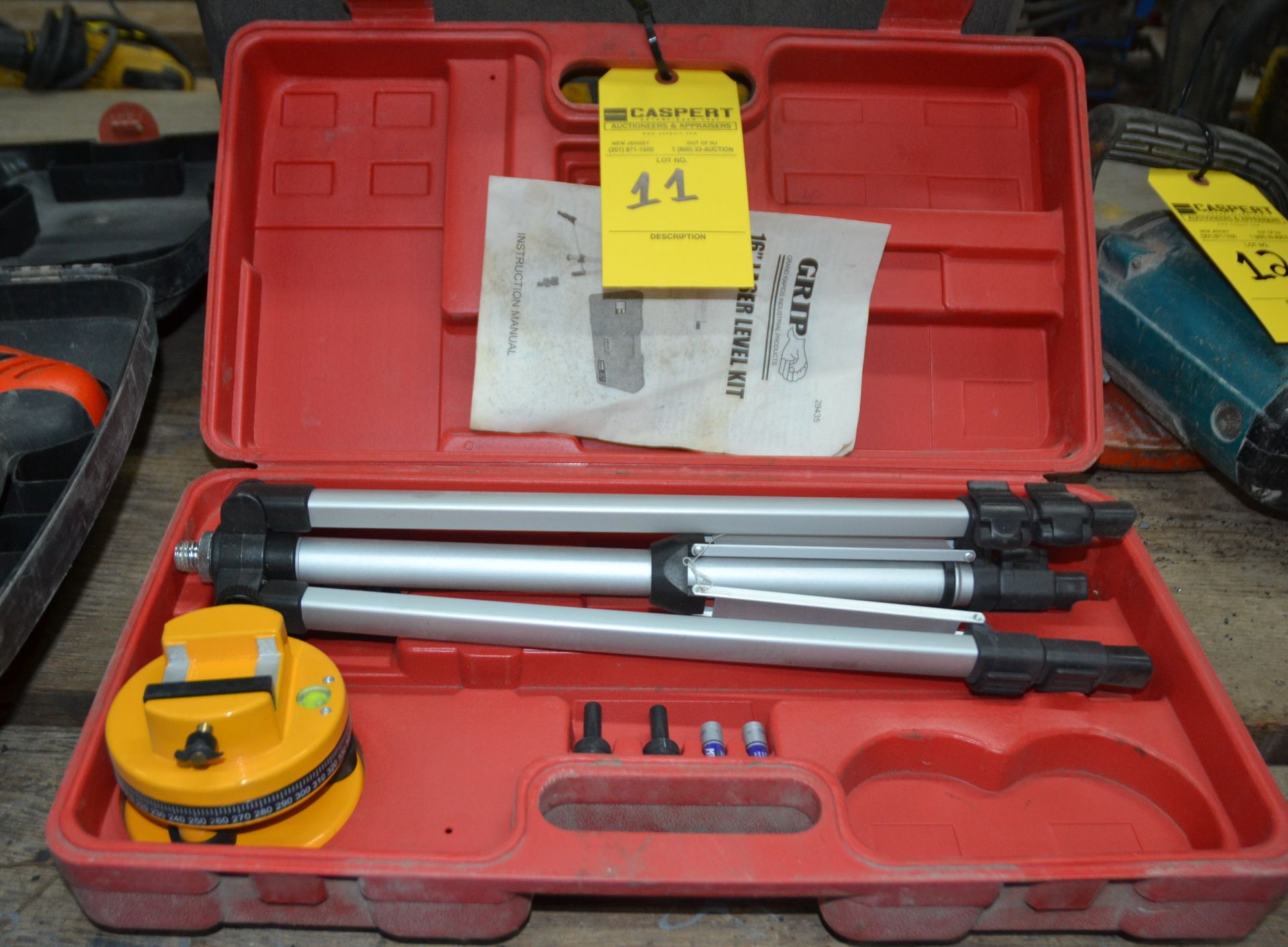 Grip 16" Laser Level Kit