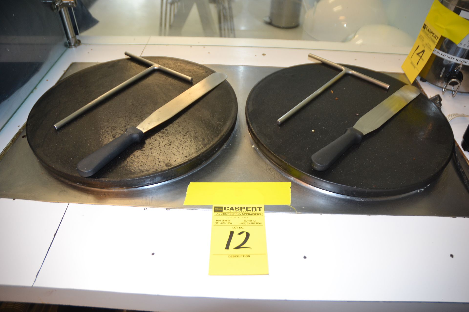 Sodir Double Crepe Griddle, 18" x 34"