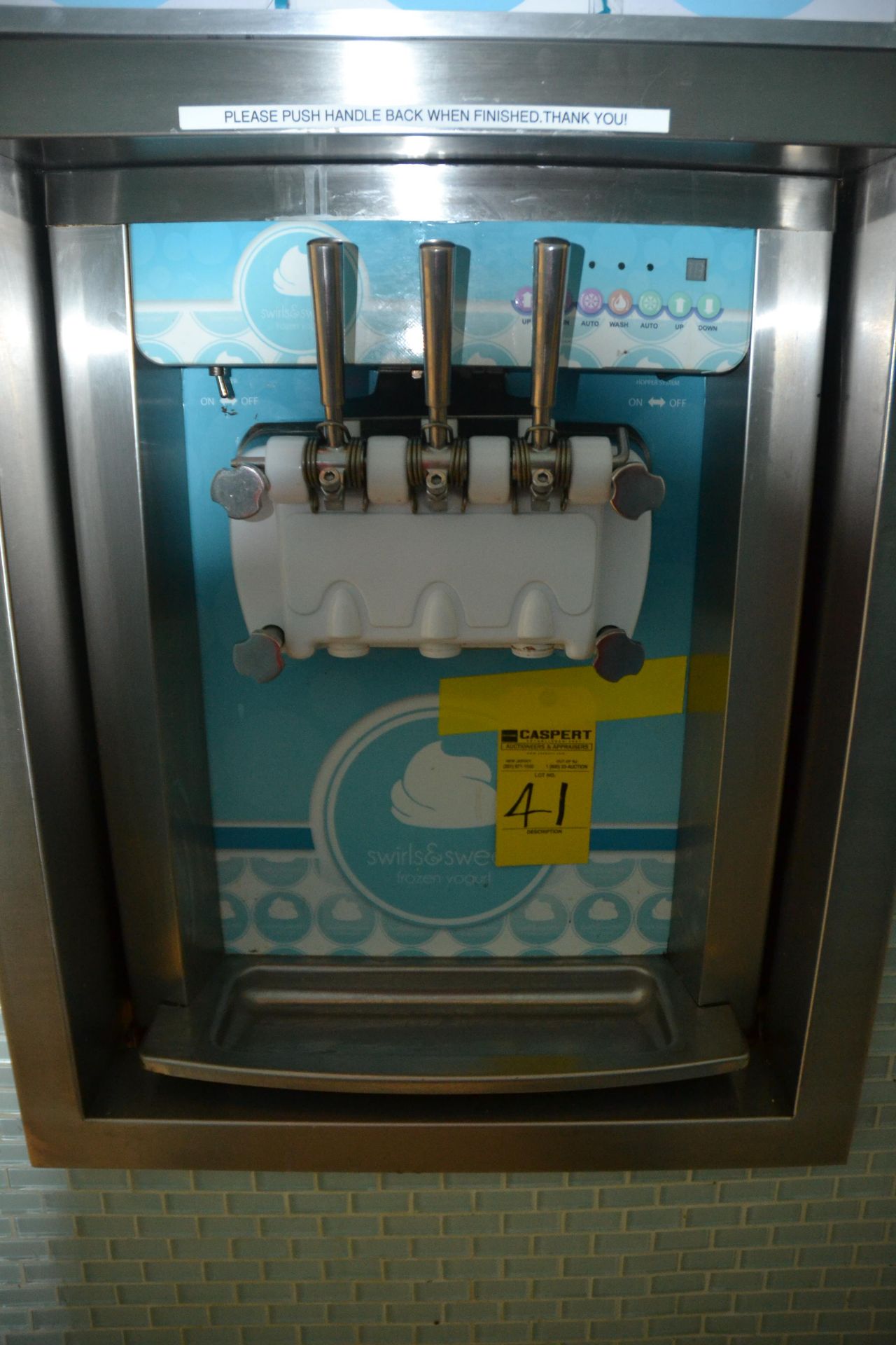 Donper Huangshi Dongbei BH7480 Soft Serve Machine, 230 Volt, Air Cooled Refrigeration, 56.5"H x 21.