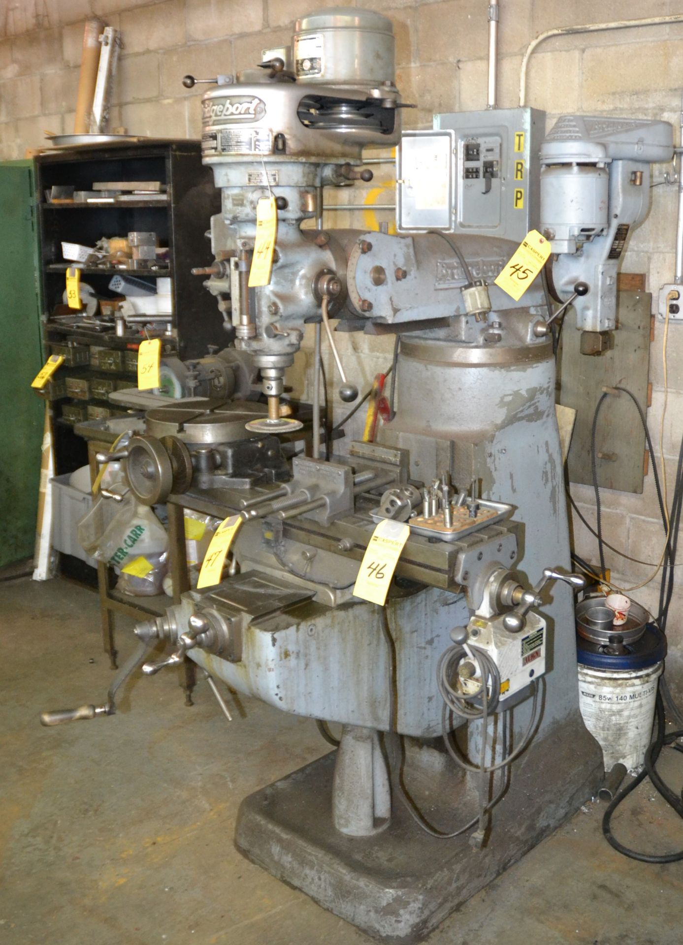 Bridgeport Milling Machine, Spindle Speed, with Power Feed 12/BR 117264, S/N J-118897 - Image 2 of 2