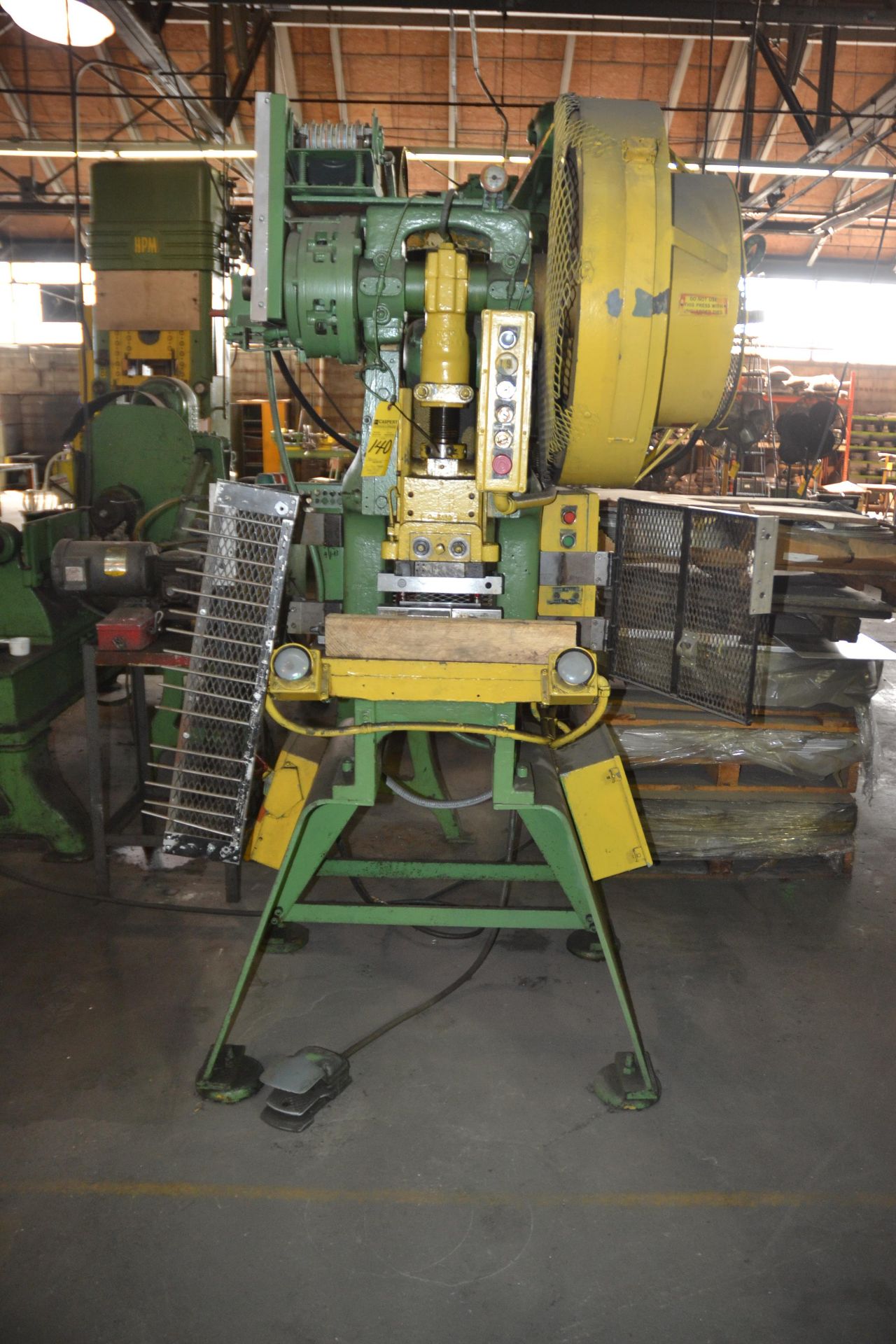 Perkins Press, Model 351B, 20-Ton, S/N 36012