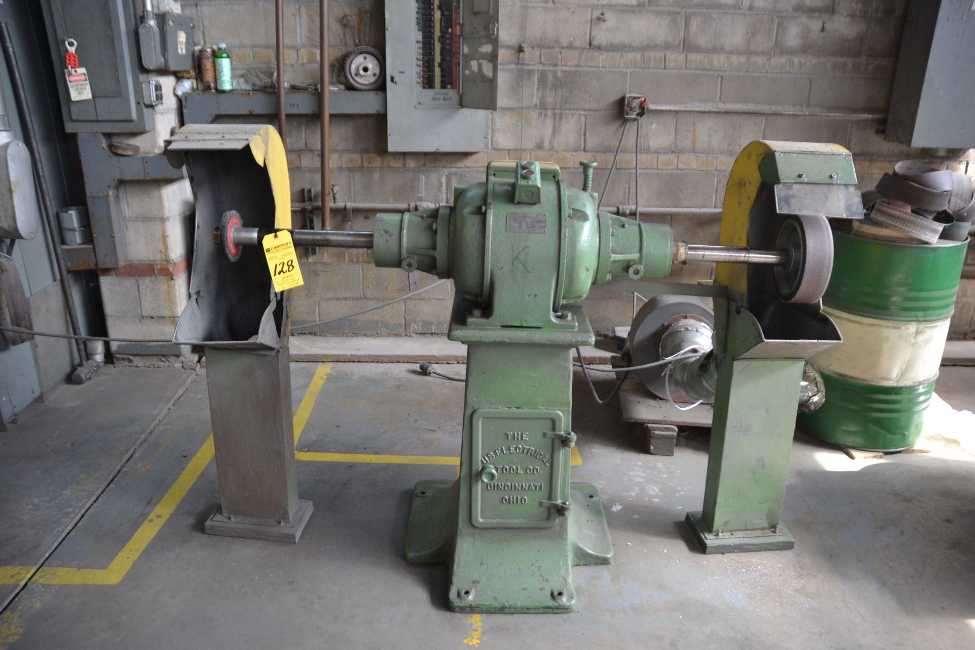 U.S. Electric Dual Grinder / Polisher, Model 90, S/N 466356