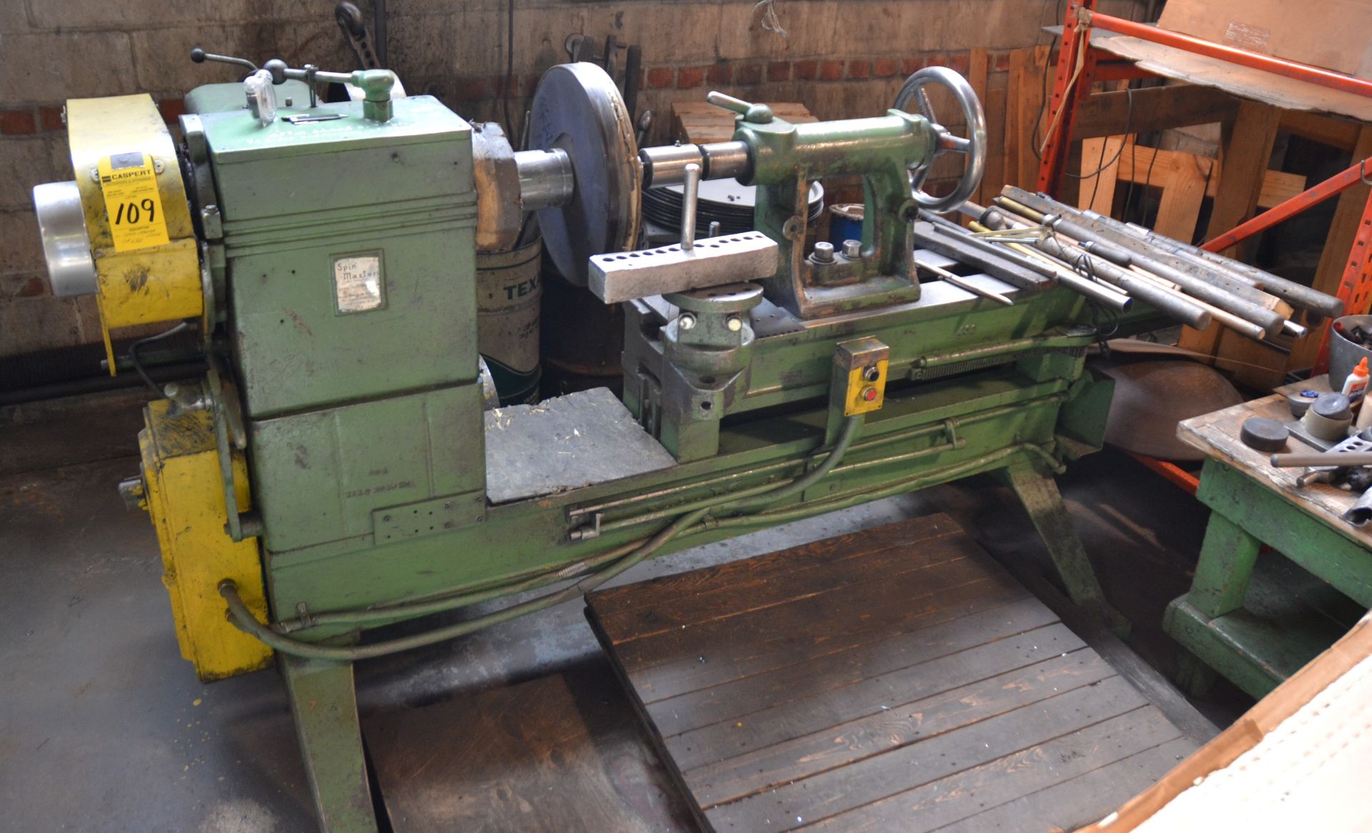 Spin Master Lathe, S/N 6302