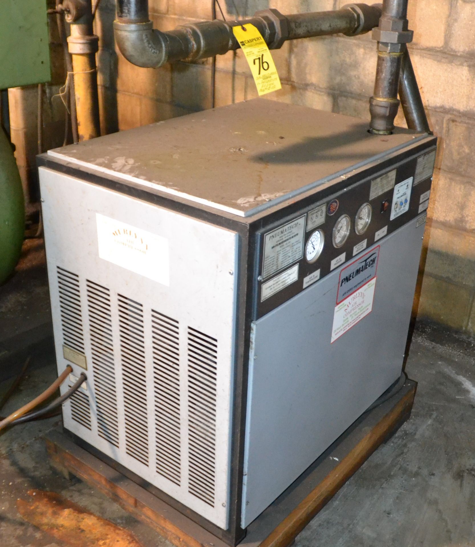 Pneumatech Air Dryer, Model AD-250, S/N 9803-T128870-ST
