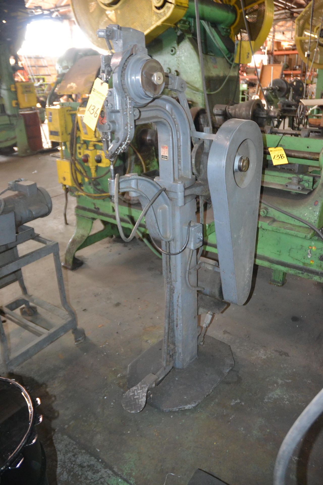 Stimpson Rivet Machine, Model T10-2P