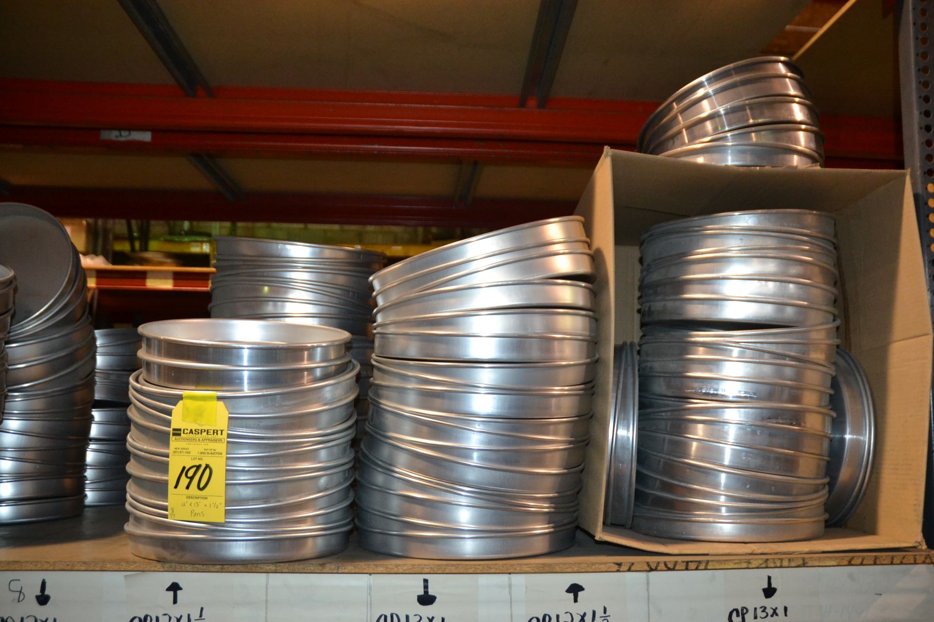 12" & 13" x 1 1/2" Deep Straight Sided Pans