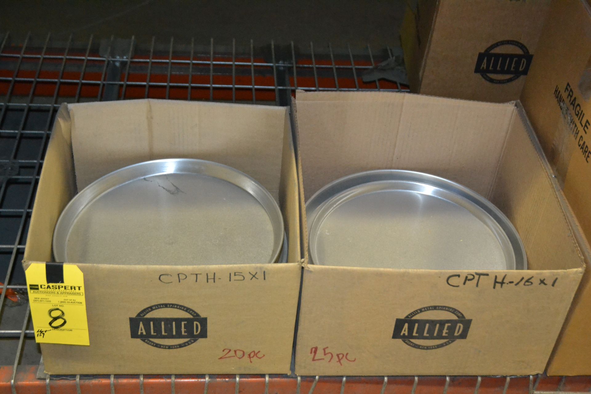 15" - 18" Deep Tapered Pans