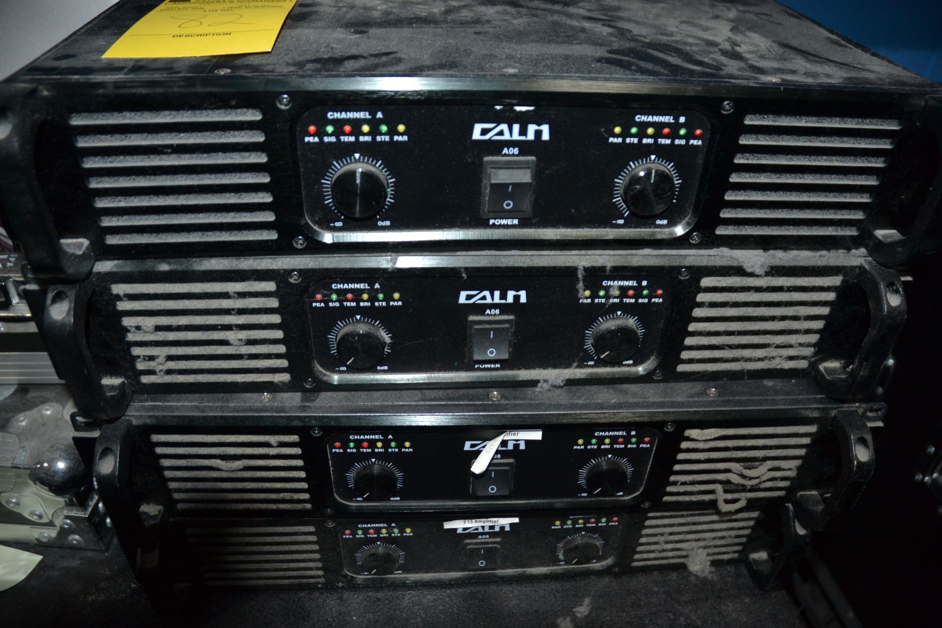 CALM Professional Subwoofer Amps, M: A06 - Image 2 of 2