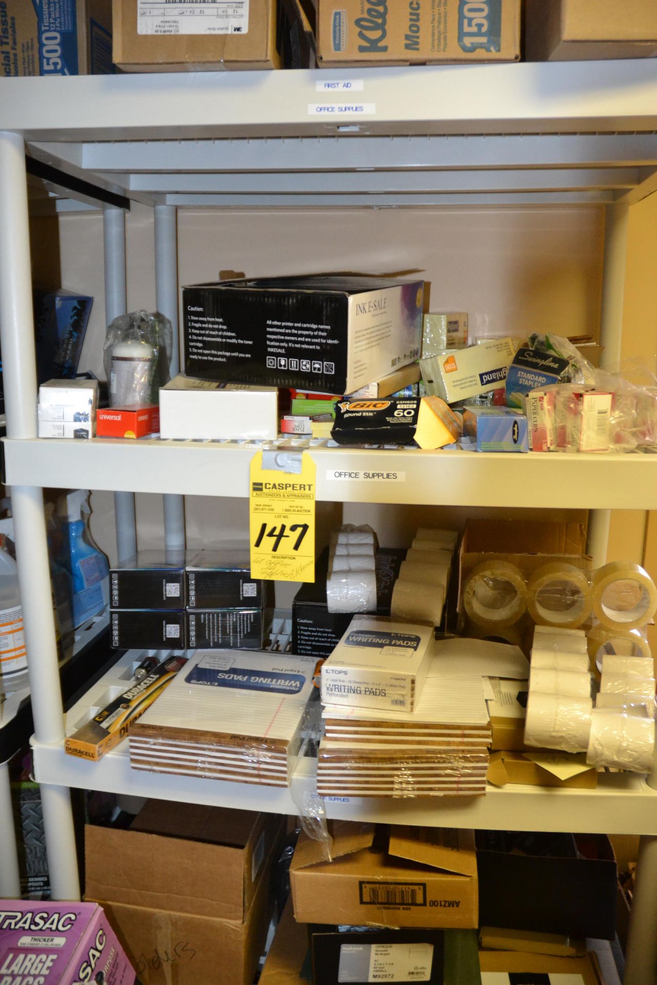 LOT - Office Supplies & Kleenex