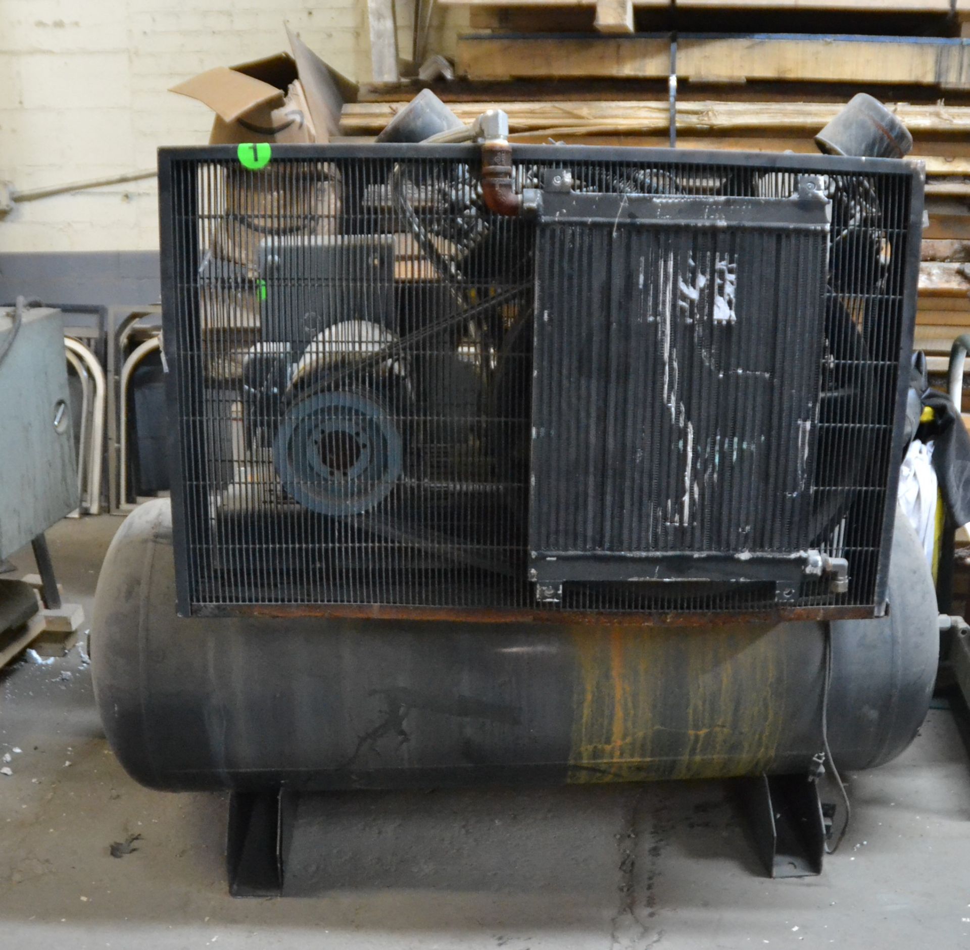 Ingersoll-Rand 20 HP Compressor, Twin Head