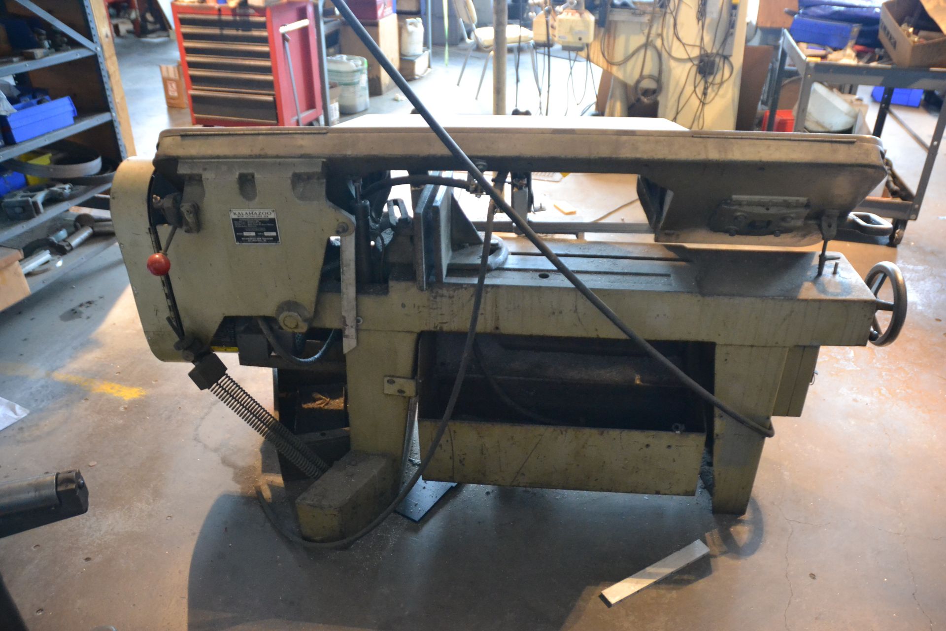 Kalamazoo Horizontal Bandsaw, M. H9AW, s/n 8572 - Image 2 of 2