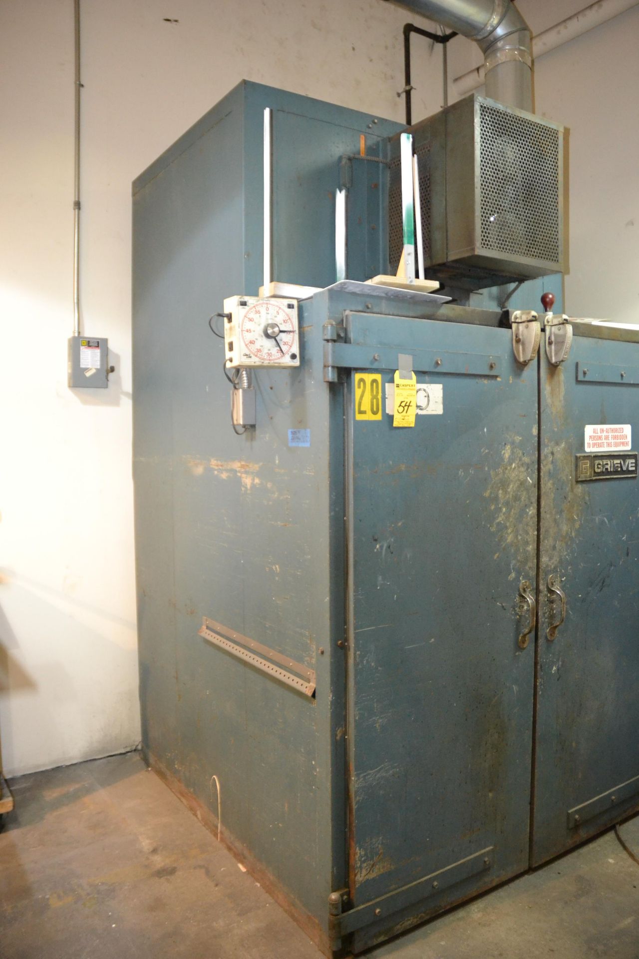 Grieve Industrial Laboratory Oven & Furnace, M. B1H-450 - Image 2 of 3