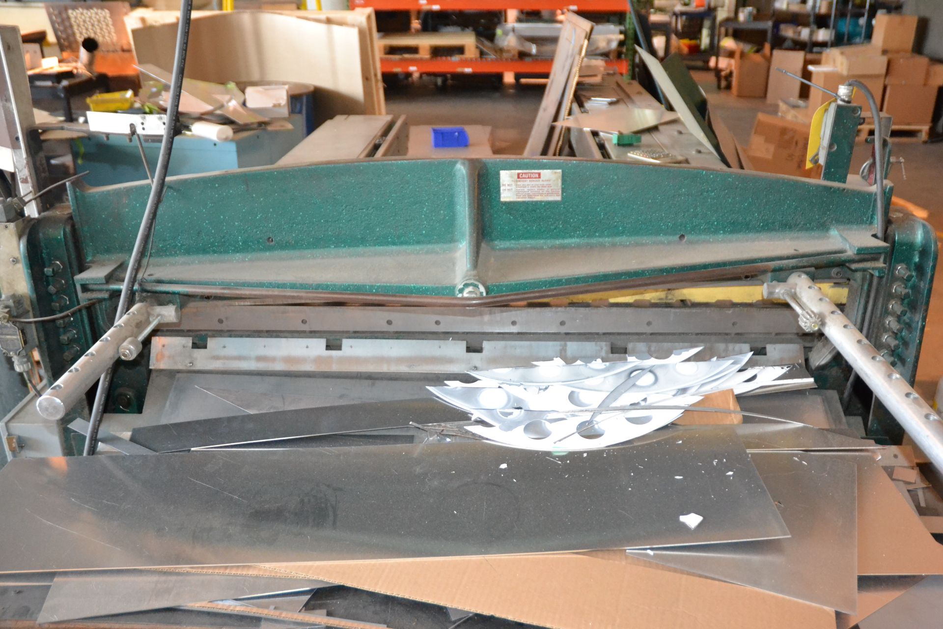 Natural Sheet Metal Shear, M. DH5210, s/n 170-297 - Image 3 of 3