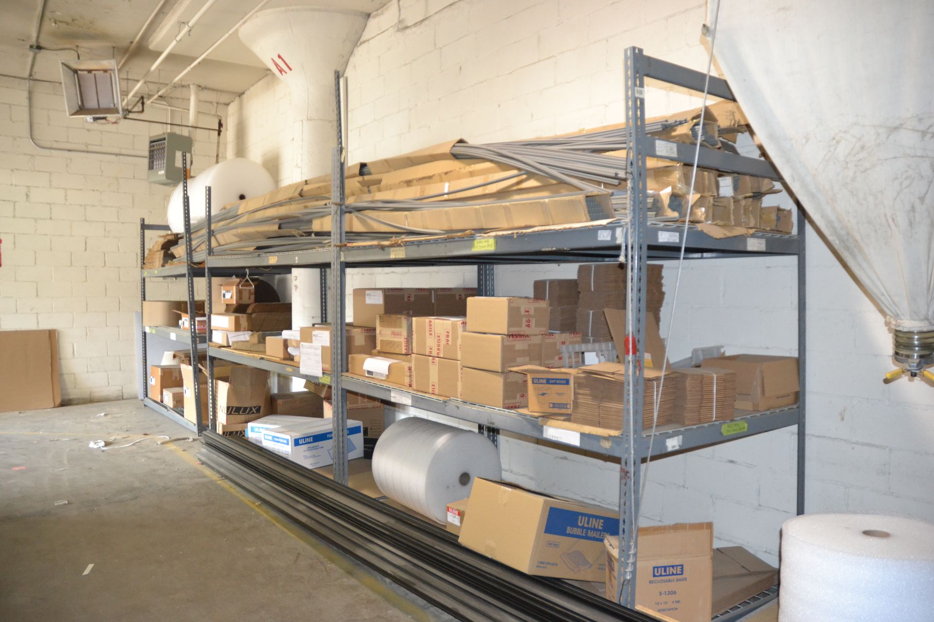 Sections of Metal Shelving, 4' x 8' - Image 2 of 2