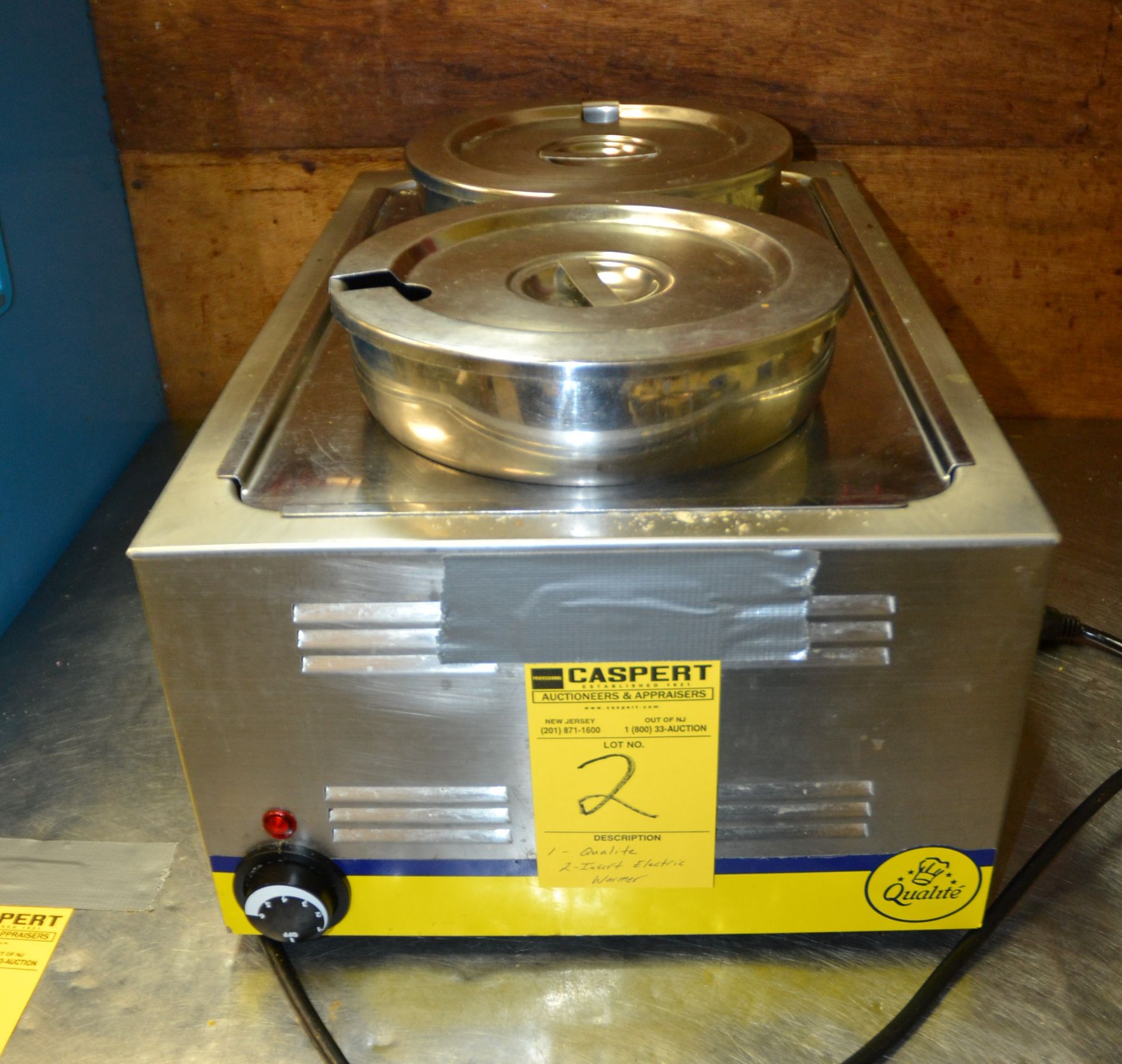 Qualite 2-insert Electric Warmer