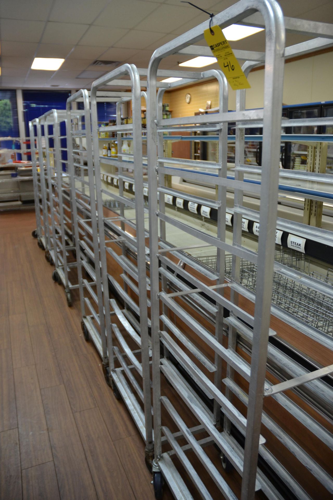 10-Tray Rolling Racks