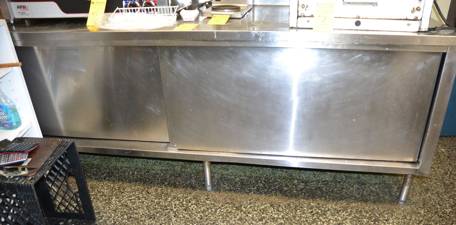 Stainless Steel Cabinet 31" x 96"