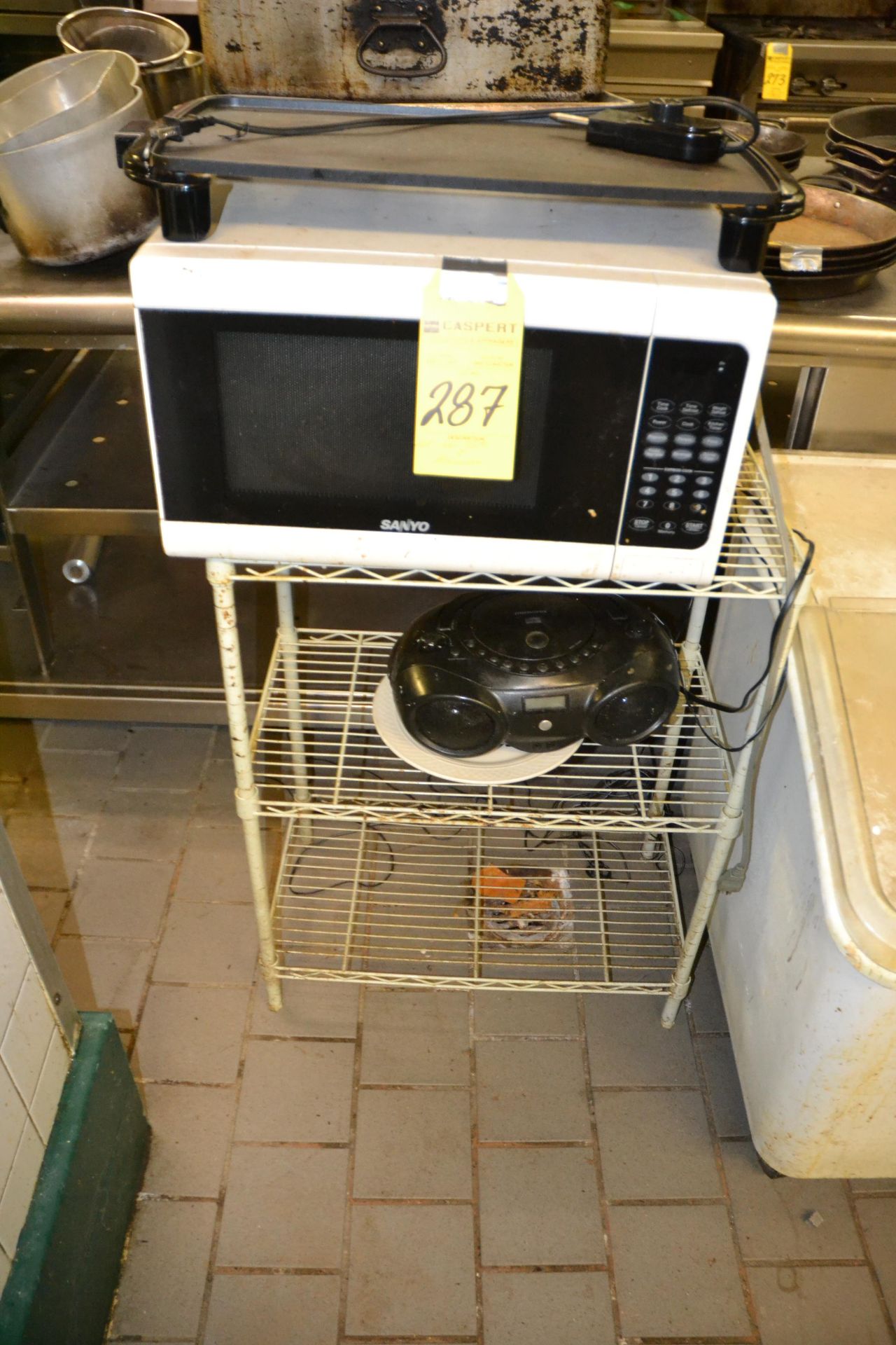 LOT - Hot Plate & Microwave