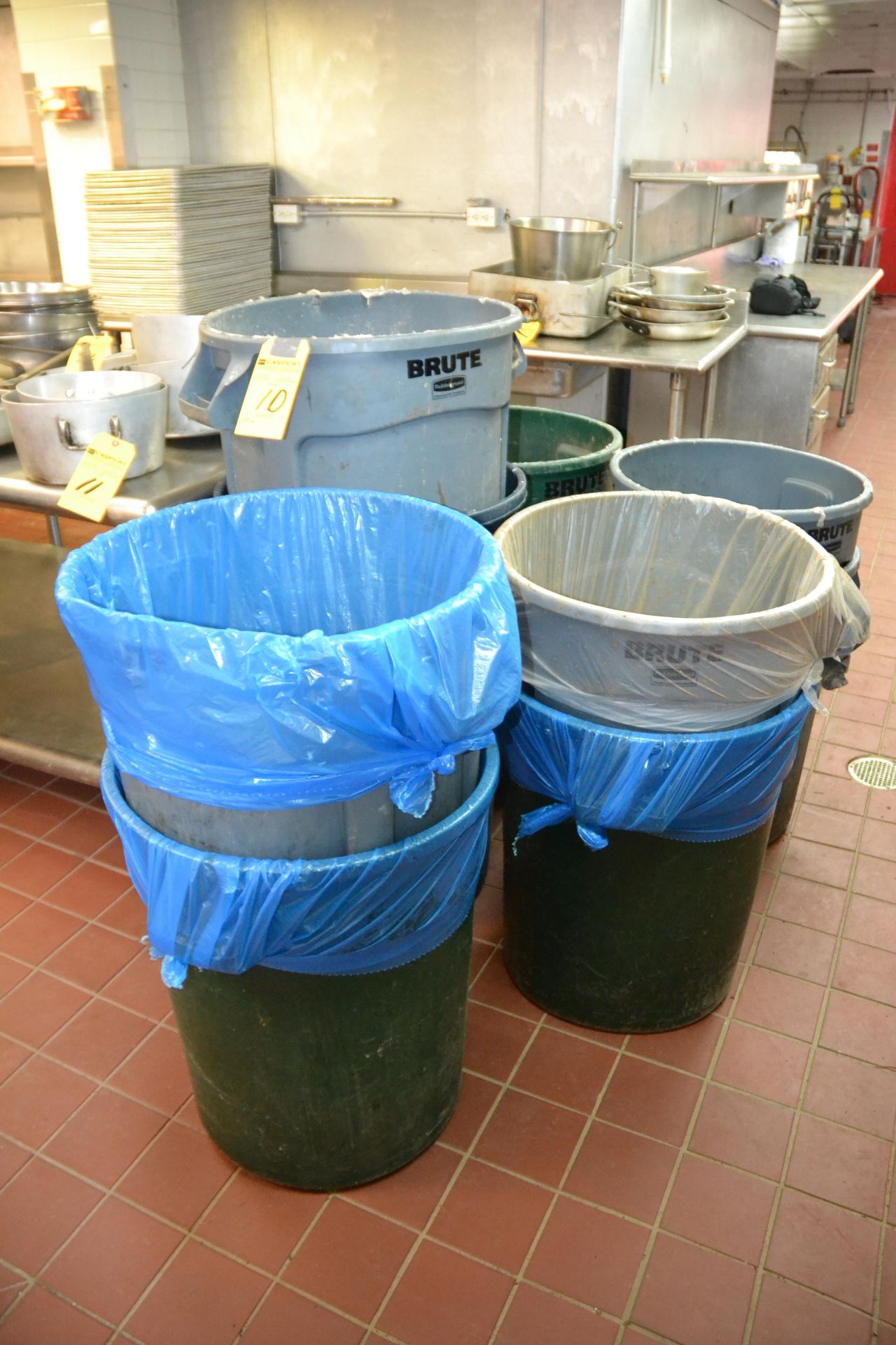 Assorted Garbage Bins