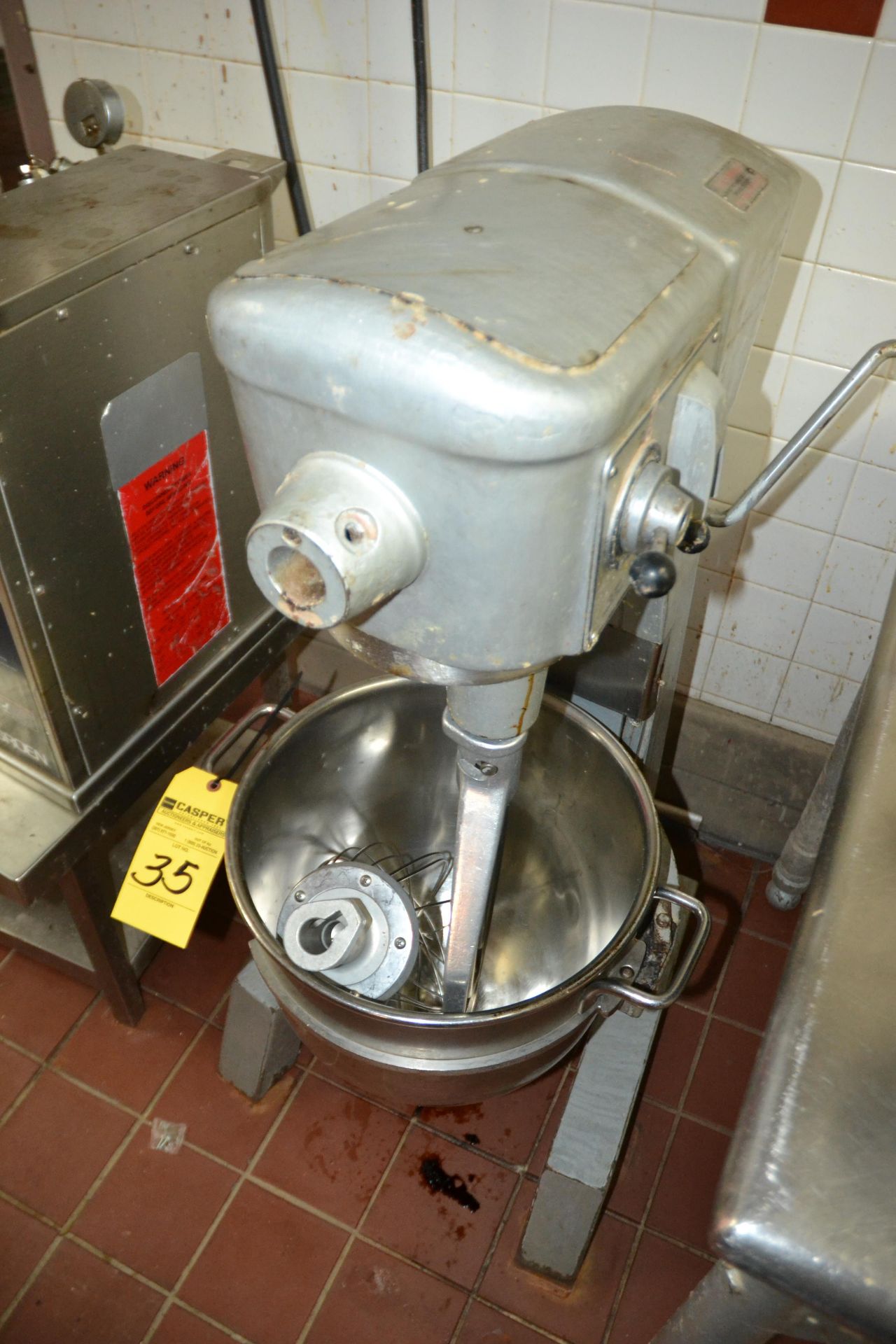 Hobart D300 30 Qt. Mixer w/ Paddle & Wisk - Image 2 of 2