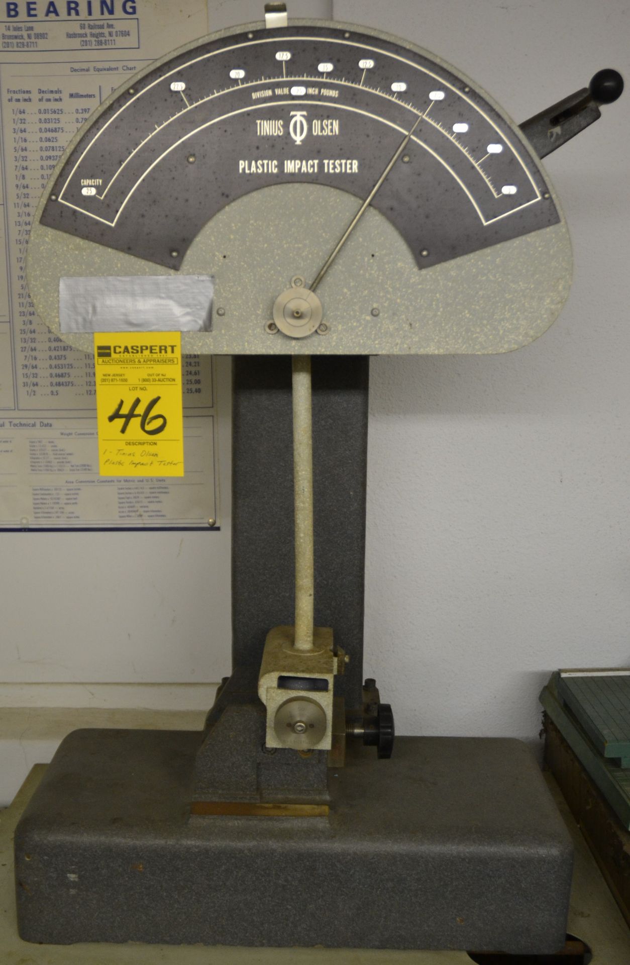 Tinius Olsen Plastic Impact Tester